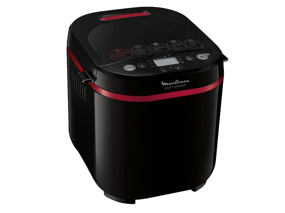 Moulinex Pain Plaisir ow2208 panificadora 1kg pantalla lcd 17 programas bizcochos masas mermeladas y cremas sin gluten 3 opciones de tostado peso incluye libro recetas 650 w 1 15 h ow220830 1000