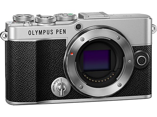 OLYMPUS PEN E-P7 Body - Systemkamera Silber