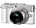 OLYMPUS PEN E-P7 Body + M.Zuiko Digital ED 14-42mm F3.5-5.6 EZ Pancake - Fotocamera Bianco