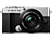 OLYMPUS PEN E-P7 Body + M.Zuiko Digital ED 14-42mm F3.5-5.6 EZ Pancake - Systemkamera Silber
