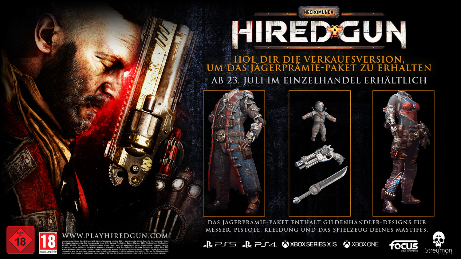 Necromunda: Hired Gun - PlayStation 4 [Blu-ray]