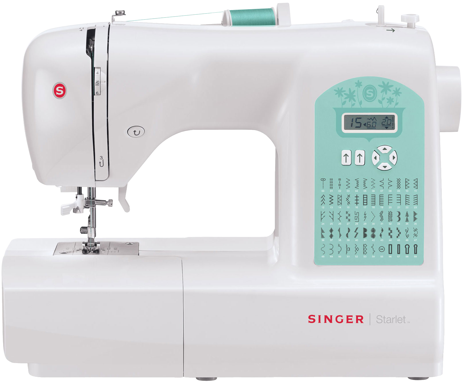 SINGER 6660 Starlet varrógép