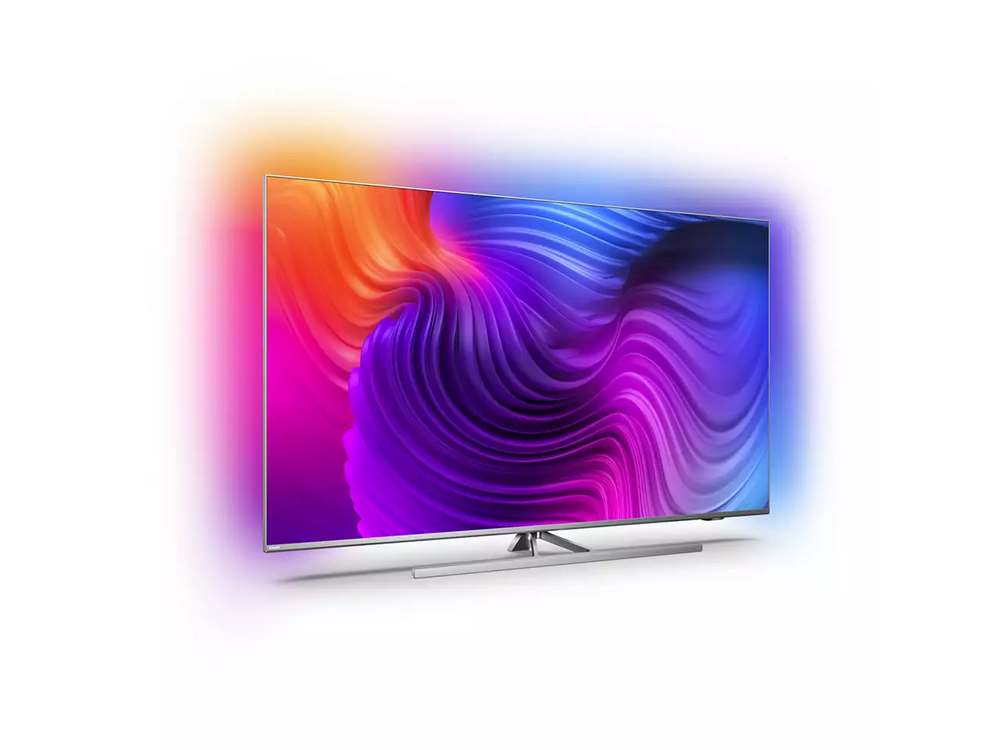 TV LED 75" - Philips 75PUS8506/12, UHD 4K, P5, Ambilight, Dolby Vision, Atmos, Android TV, Control voz, Plata