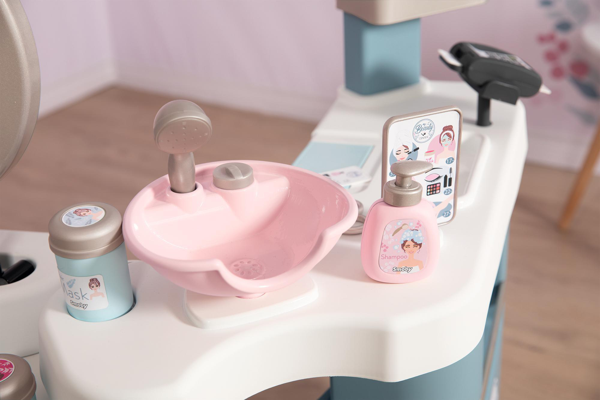 SMOBY My Beauty Center Kosmetikstudio Rollenspielzeug Mehrfarbig