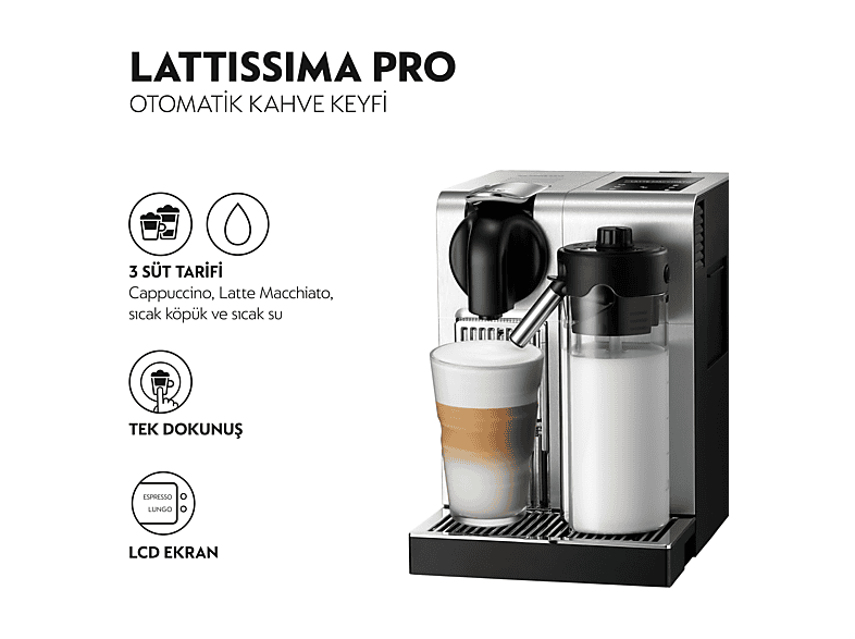 NESPRESSO F 456 Latissima Pro Kahve Makinesi Fiyat & Özellik