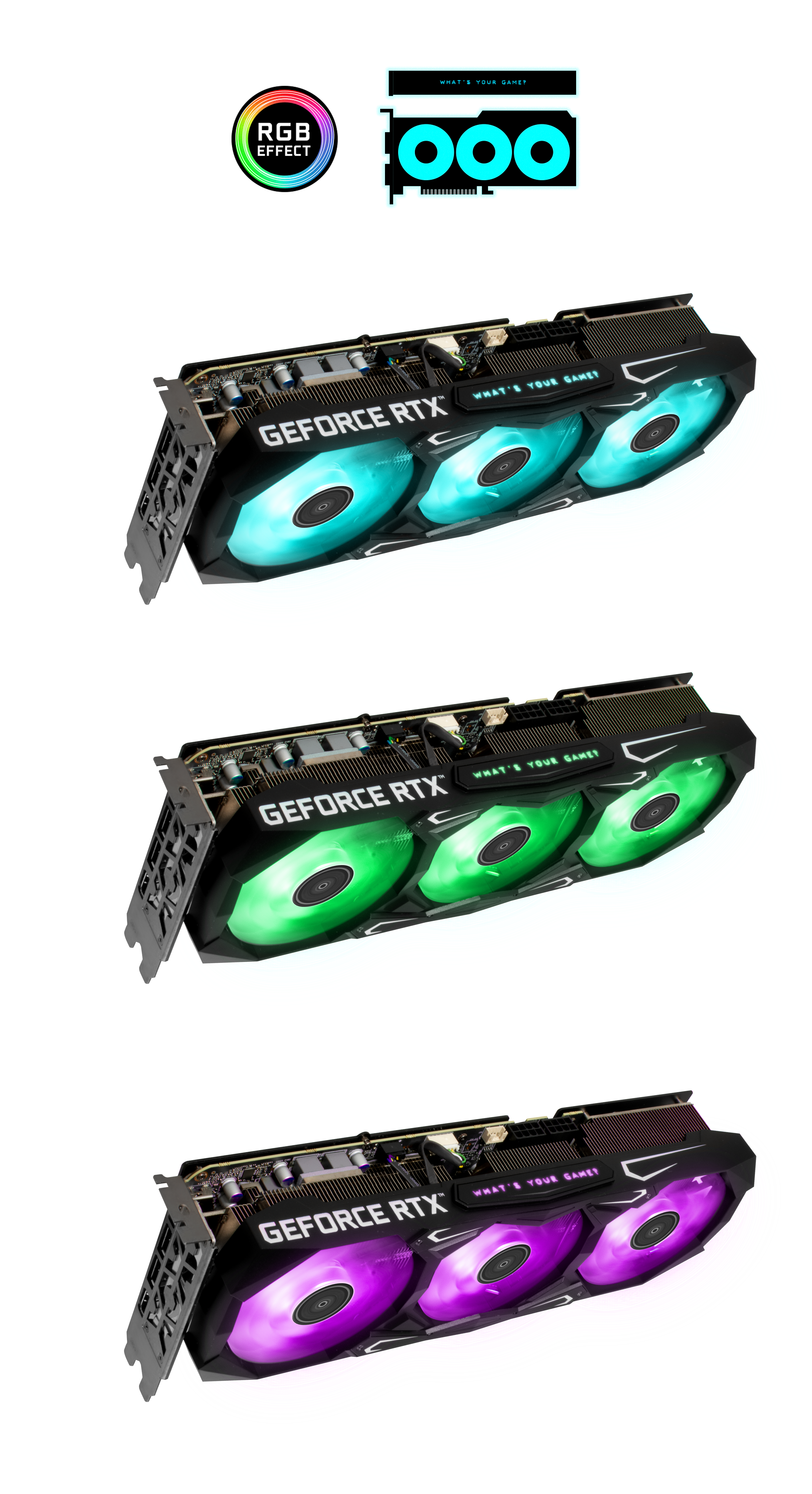 KFA2 GeForce RTX™ 3070 Ti SG 1-Click OC 8GB LHR (37ISM6MD4BSK) (NVIDIA, Grafikkarte)