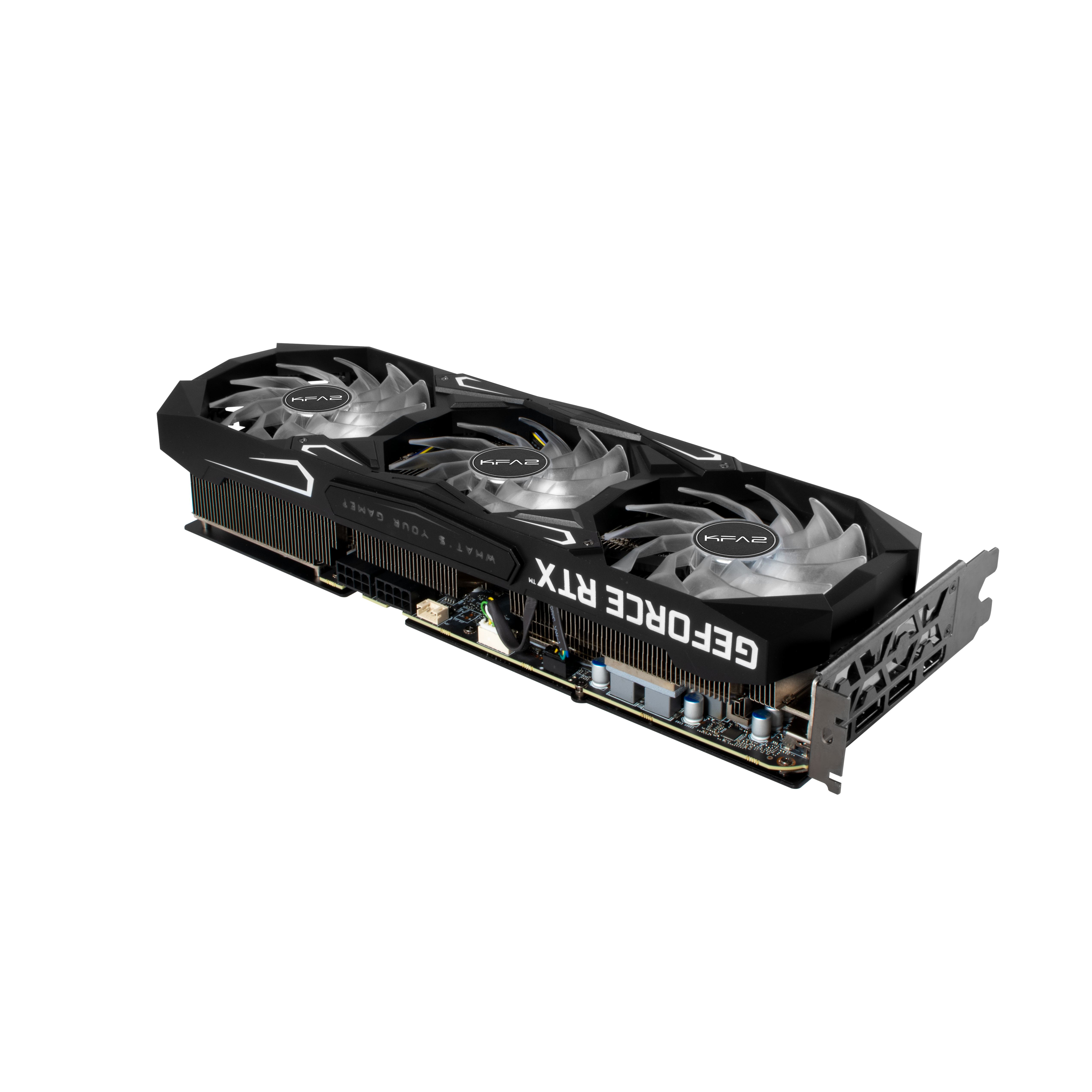 KFA2 GeForce RTX™ 3070 Ti SG 1-Click OC 8GB LHR (37ISM6MD4BSK) (NVIDIA, Grafikkarte)