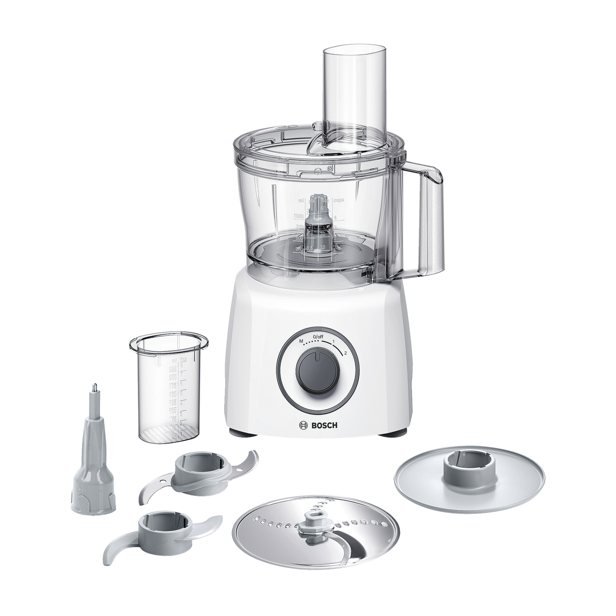Bosch Mcm3100W Robot DA Cucina, 800 W, capacità ciotola 2,3 l, Bianco