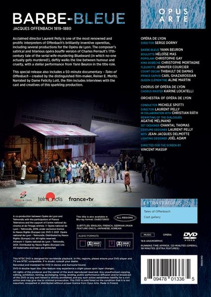 Beuron/Ghazarossian/Spotti/Opéra de Lyon/+ - Barbe-bleue  - (DVD)