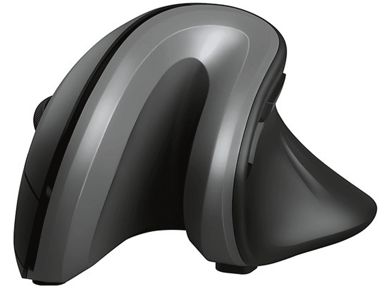 MOUSE WIRELESS TRUST VERRO ERGO MOUSE, Collegamento Wireless, Ingresso: Otticamente a mezzo LED, Scrolling 2 direzioni, Risoluzione max 1600 dpi, forma ergonomica, Black