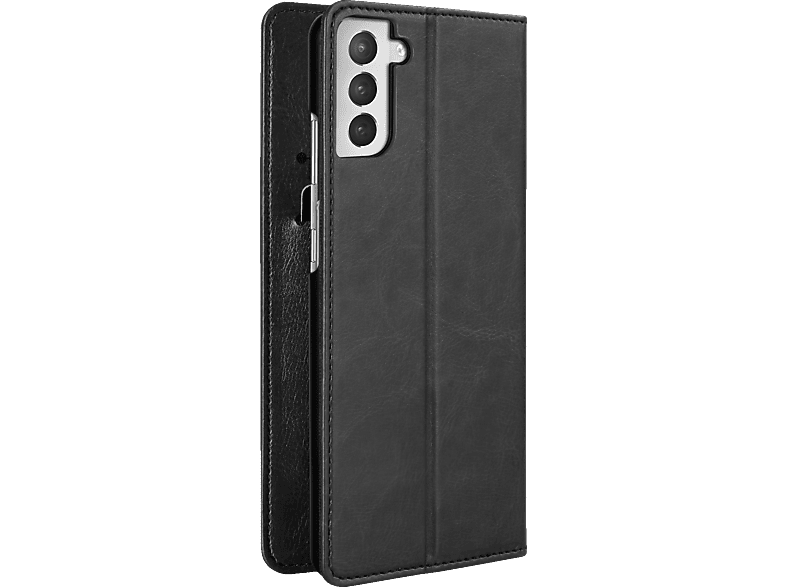 Schwarz Bookcover, ISY Samsung, ISC-3110, S21+, Galaxy