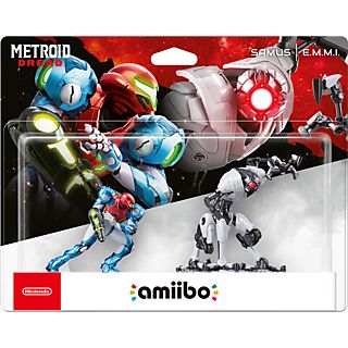 NINTENDO amiibo Samus & E.M.M.I. (Metroid Dread) Figure de jeu