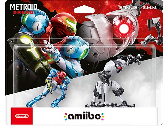 NINTENDO amiibo Samus & E.M.M.I. (Metroid Dread) Spielfigur