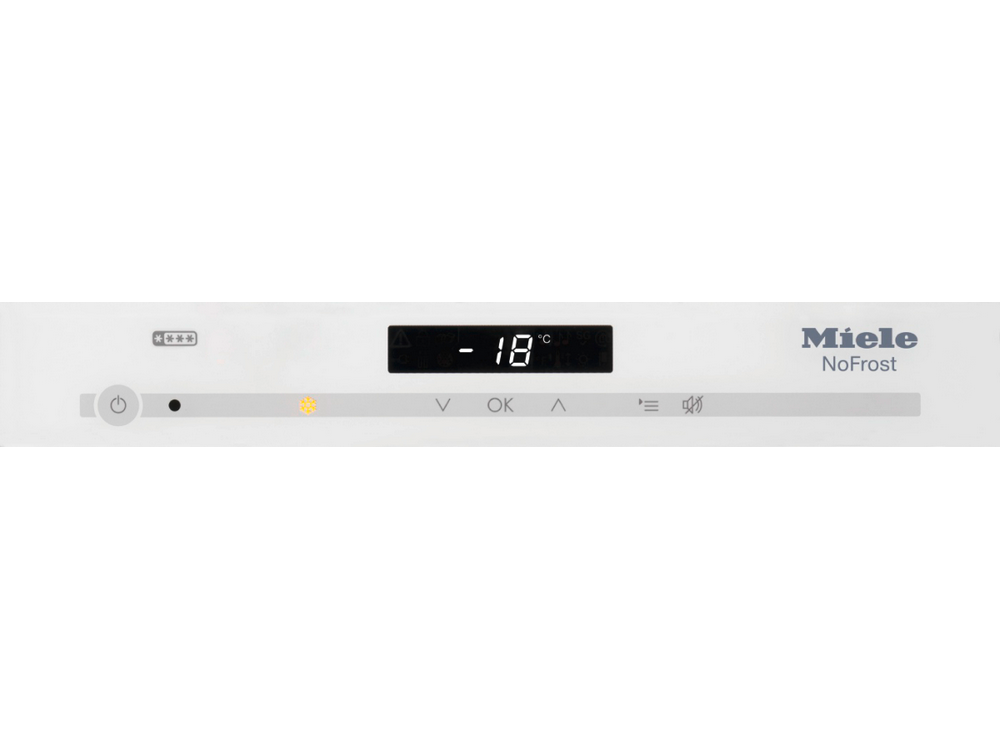 Congelador vertical - Miele FNS 37405 i, No Frost, 217 l, 177 cm, Blanco