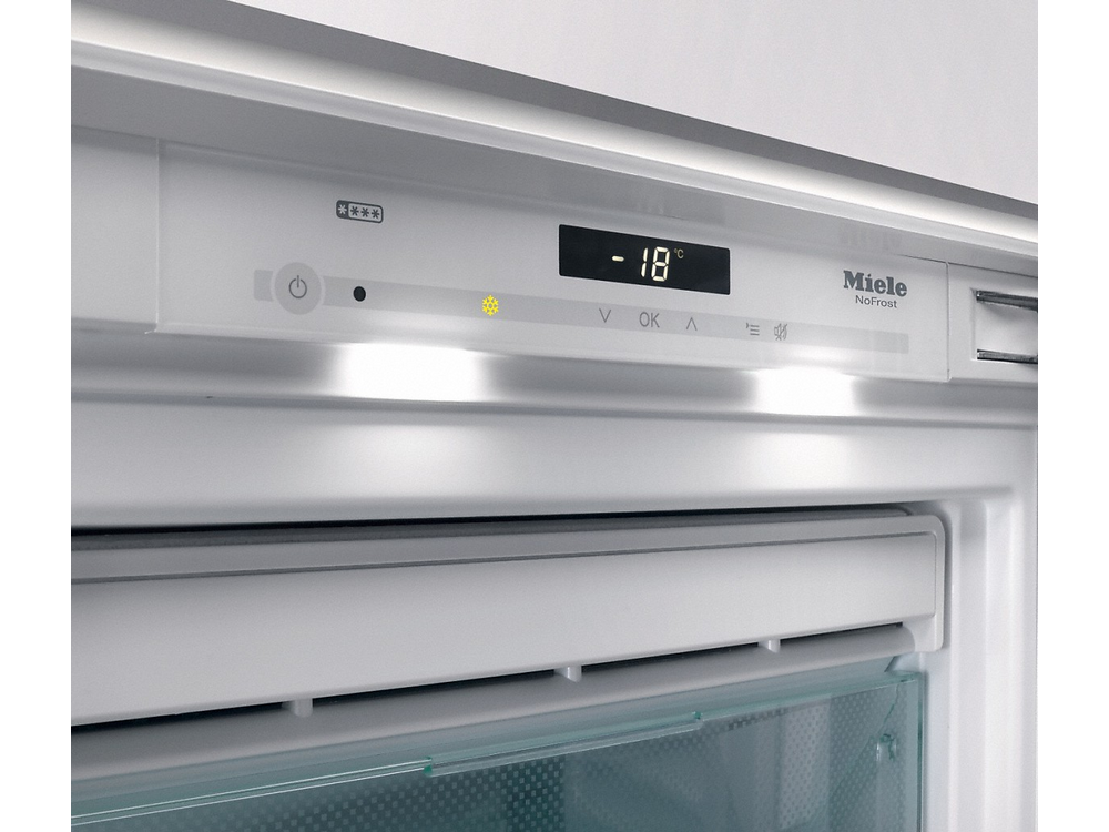 Congelador vertical - Miele FNS 37405 i, No Frost, 217 l, 177 cm, Blanco