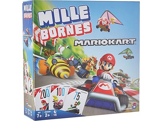 DUJARDIN Mille Bornes : Mario Kart - Brettspiel (Mehrfarbig)