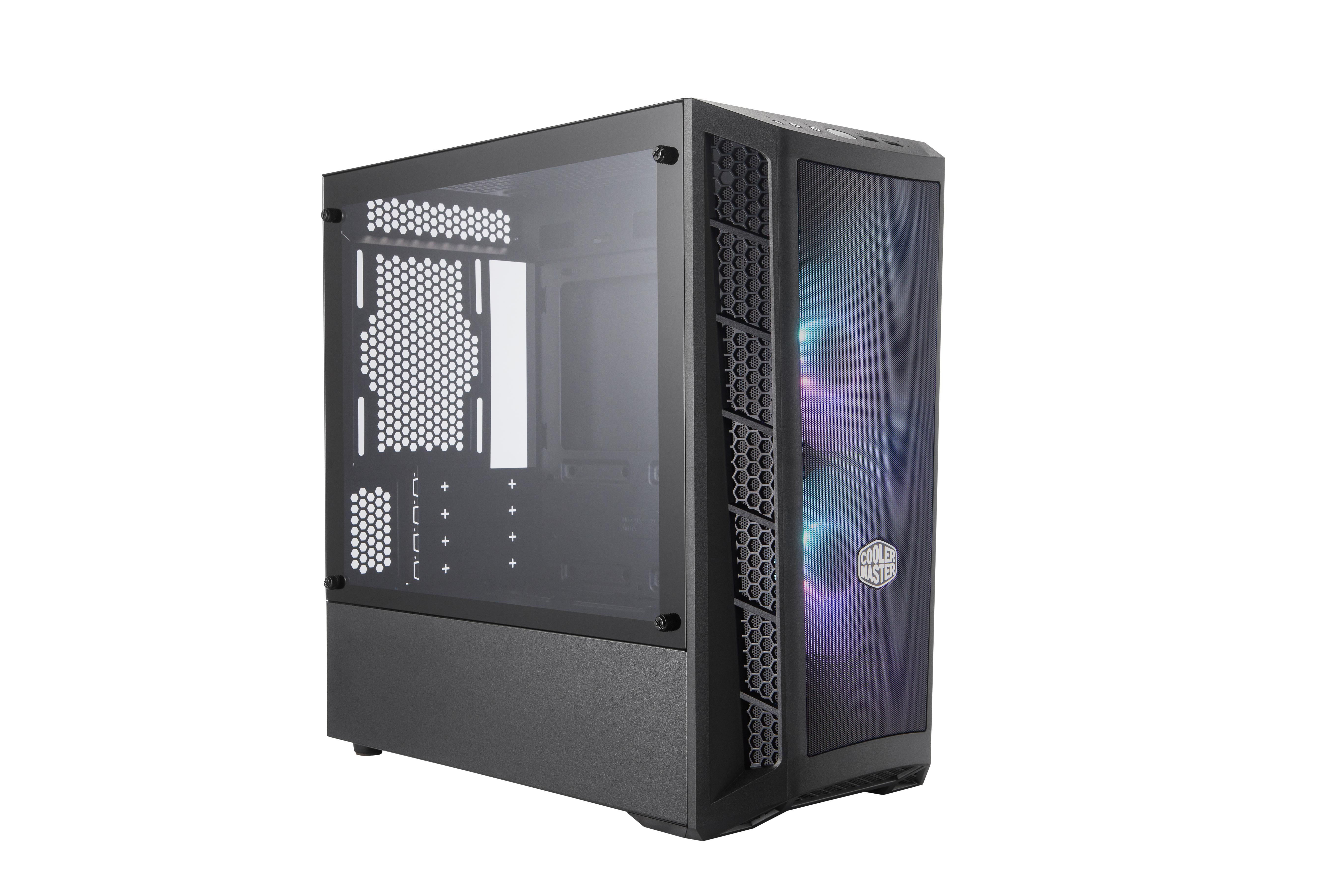 COOLER MASTER Masterbox MB311L ARGB mit Controller PC-Gehäuse, Schwarz