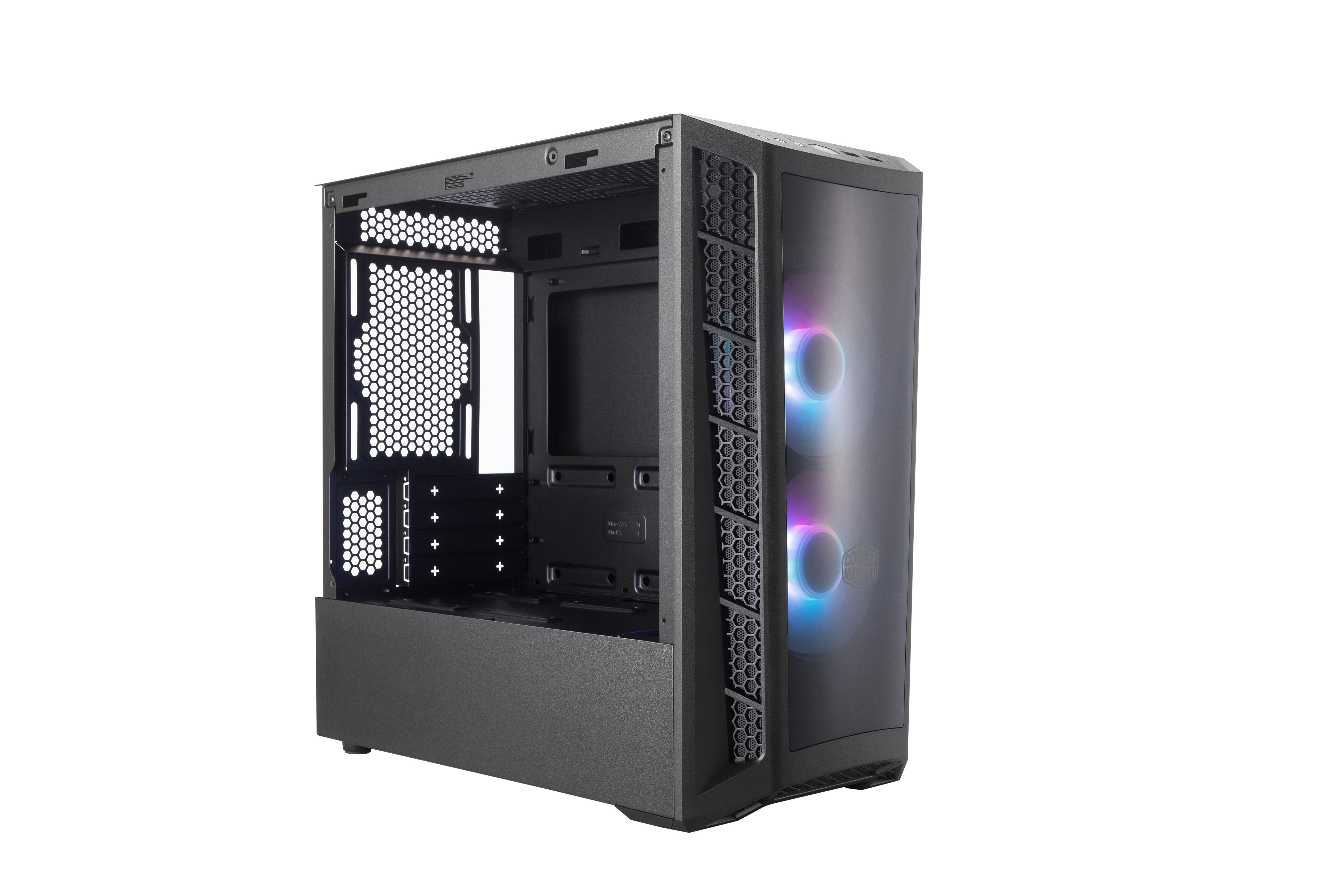 COOLER MASTER Masterbox MB320L ARGB+Controller PC-Gehäuse, Schwarz