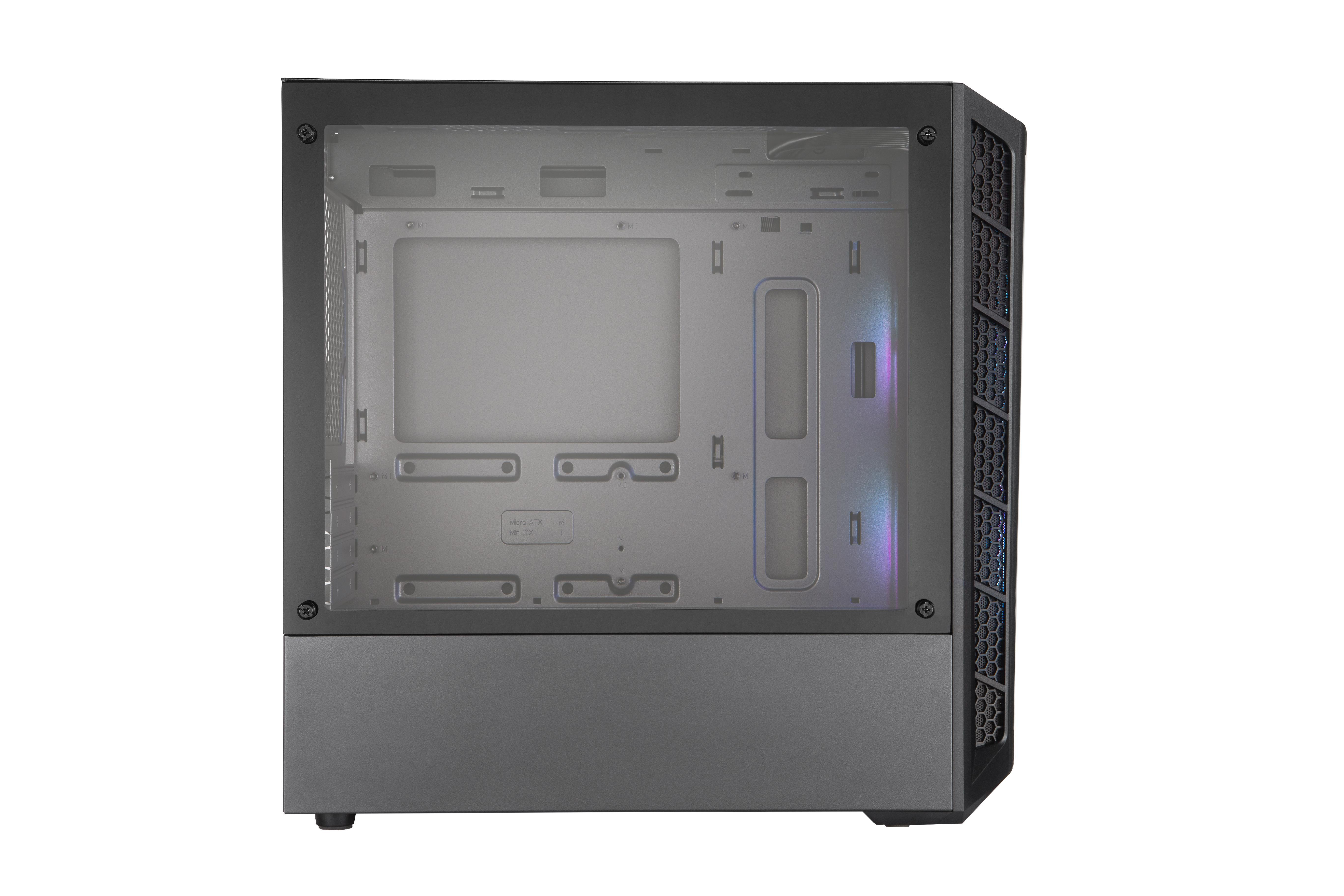 COOLER MASTER Masterbox MB320L ARGB+Controller PC-Gehäuse, Schwarz
