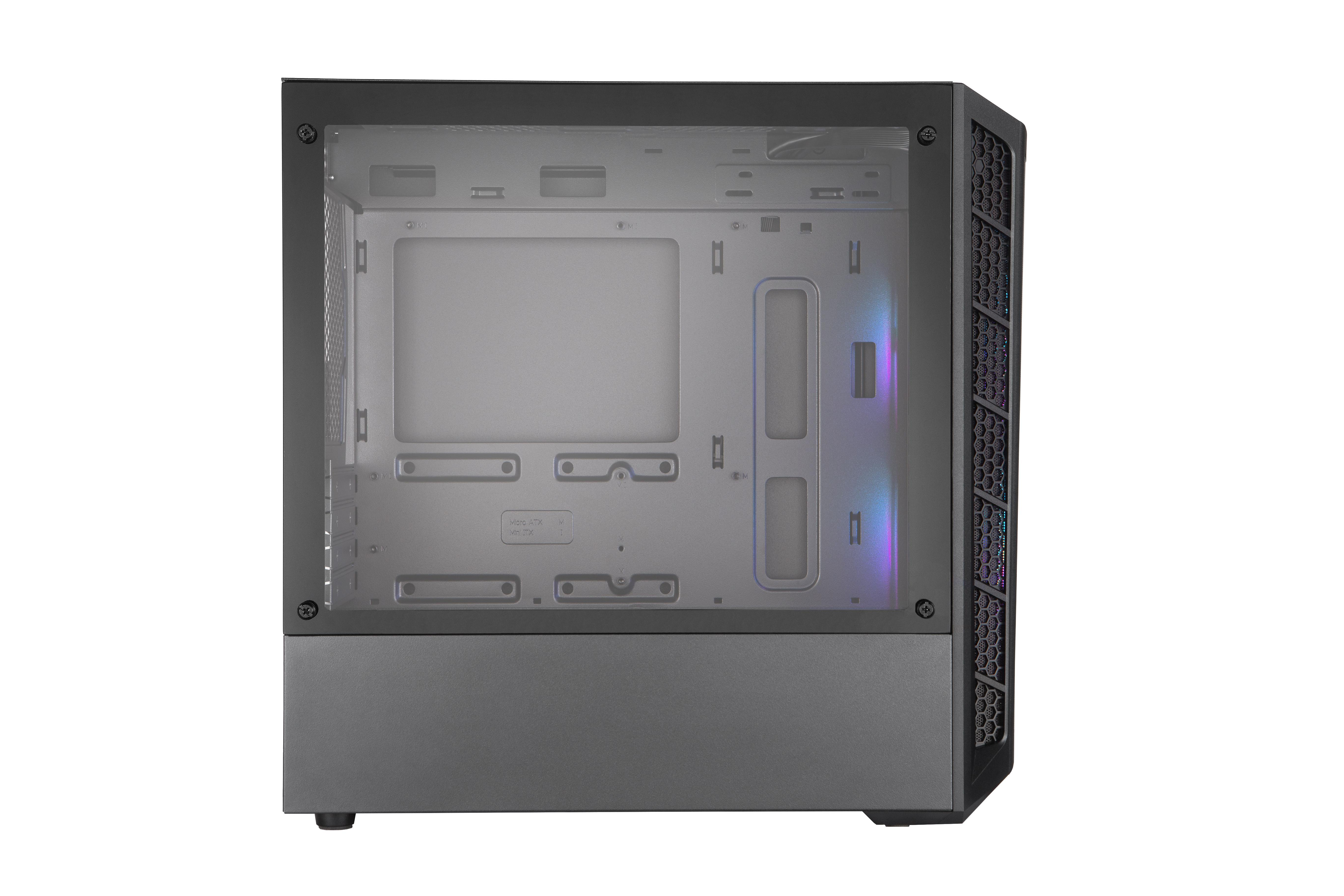 COOLER MASTER Masterbox MB311L ARGB mit Controller PC-Gehäuse, Schwarz