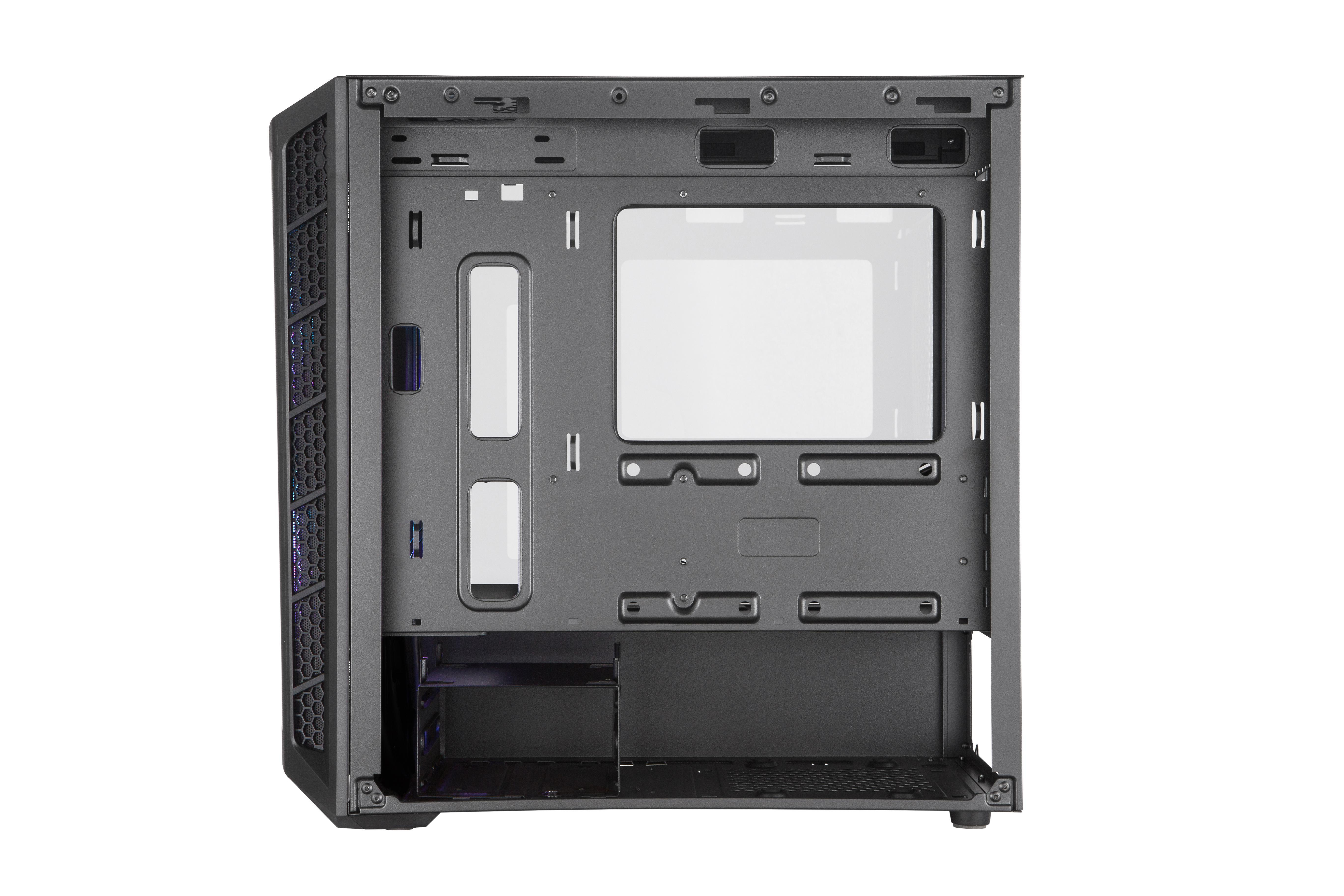 COOLER MASTER Masterbox MB311L ARGB mit Controller PC-Gehäuse, Schwarz