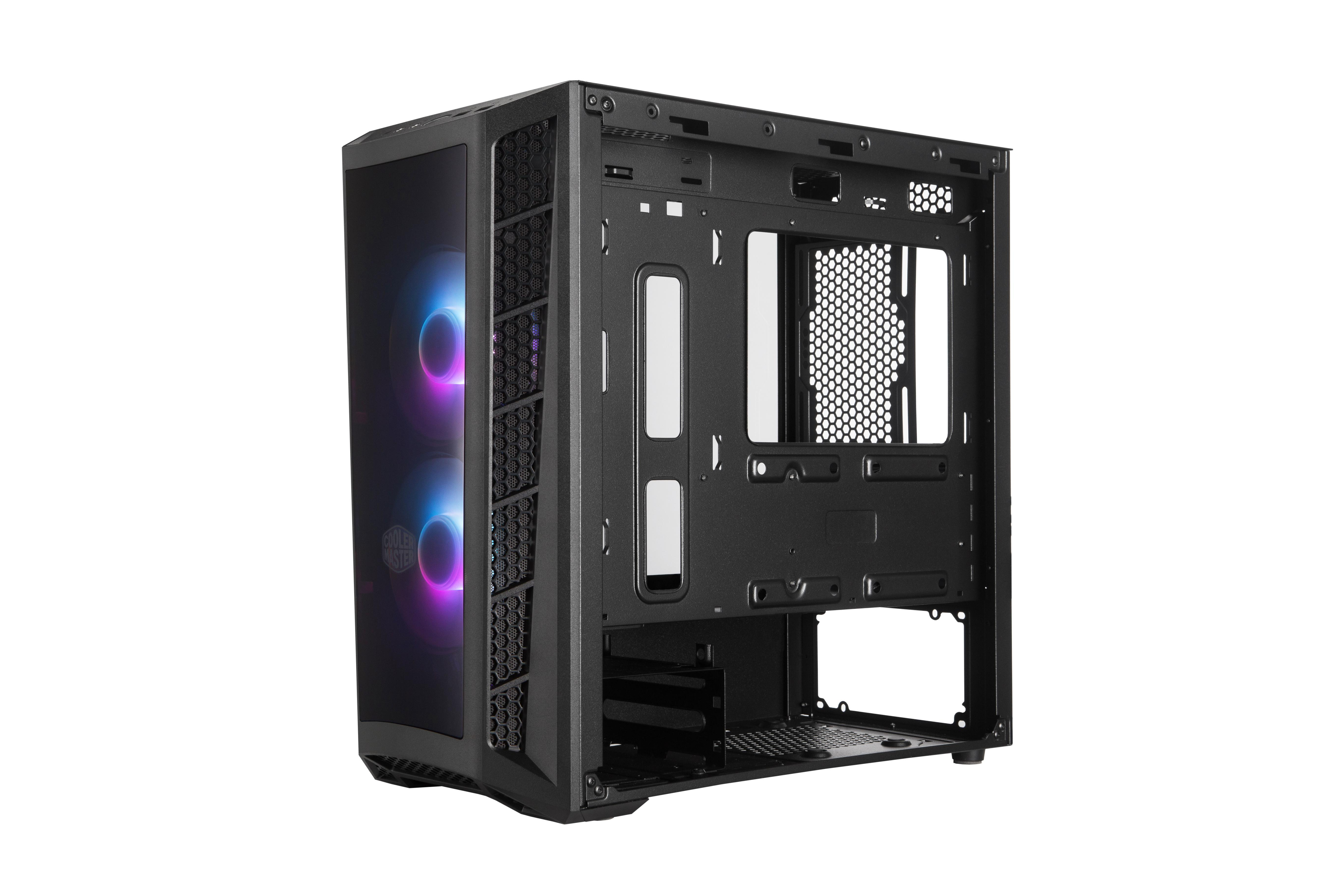 COOLER MASTER Masterbox MB320L ARGB+Controller PC-Gehäuse, Schwarz