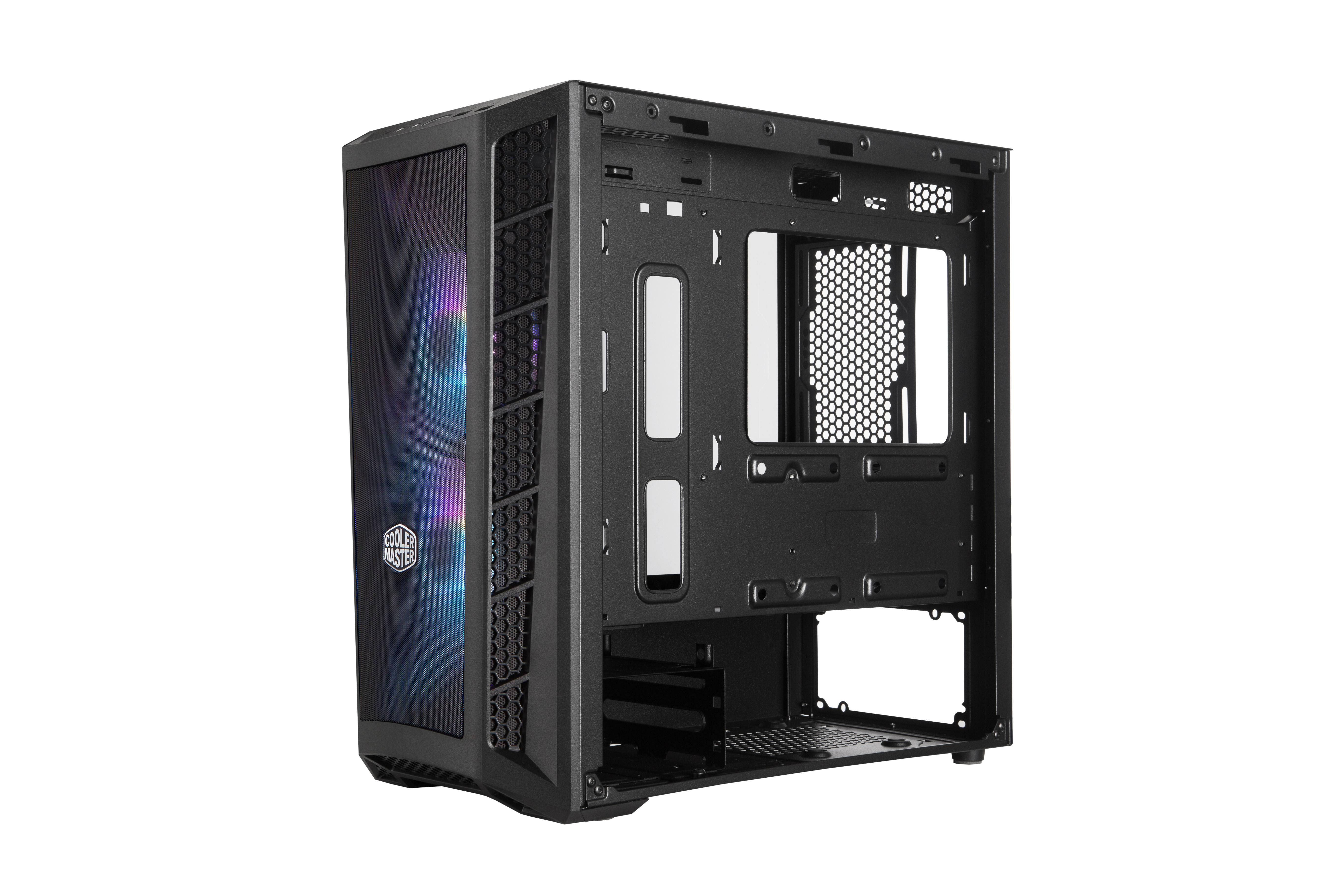 COOLER MASTER Masterbox MB311L ARGB mit Controller PC-Gehäuse, Schwarz
