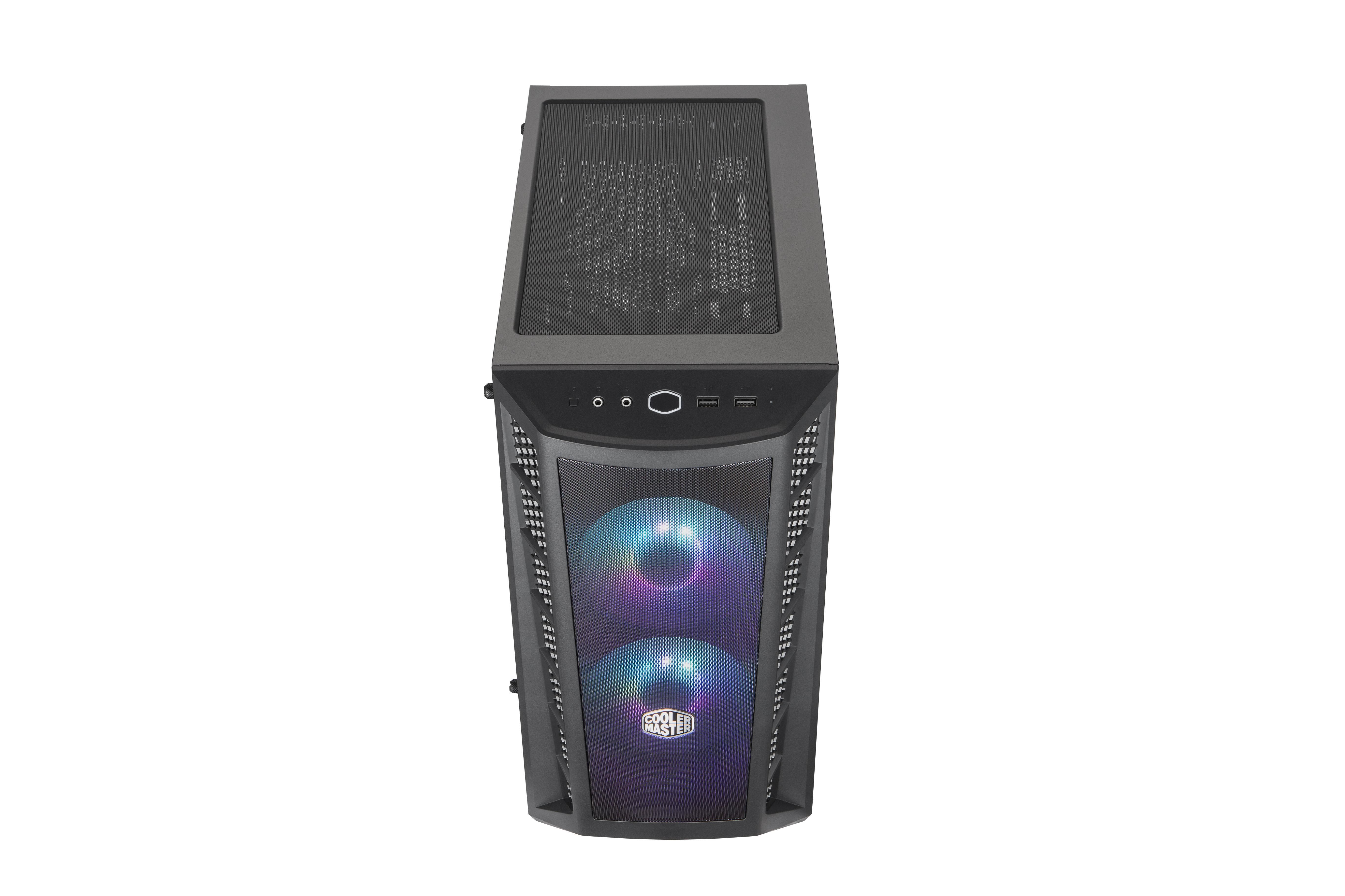 COOLER MASTER Masterbox MB311L ARGB PC-Gehäuse, Schwarz