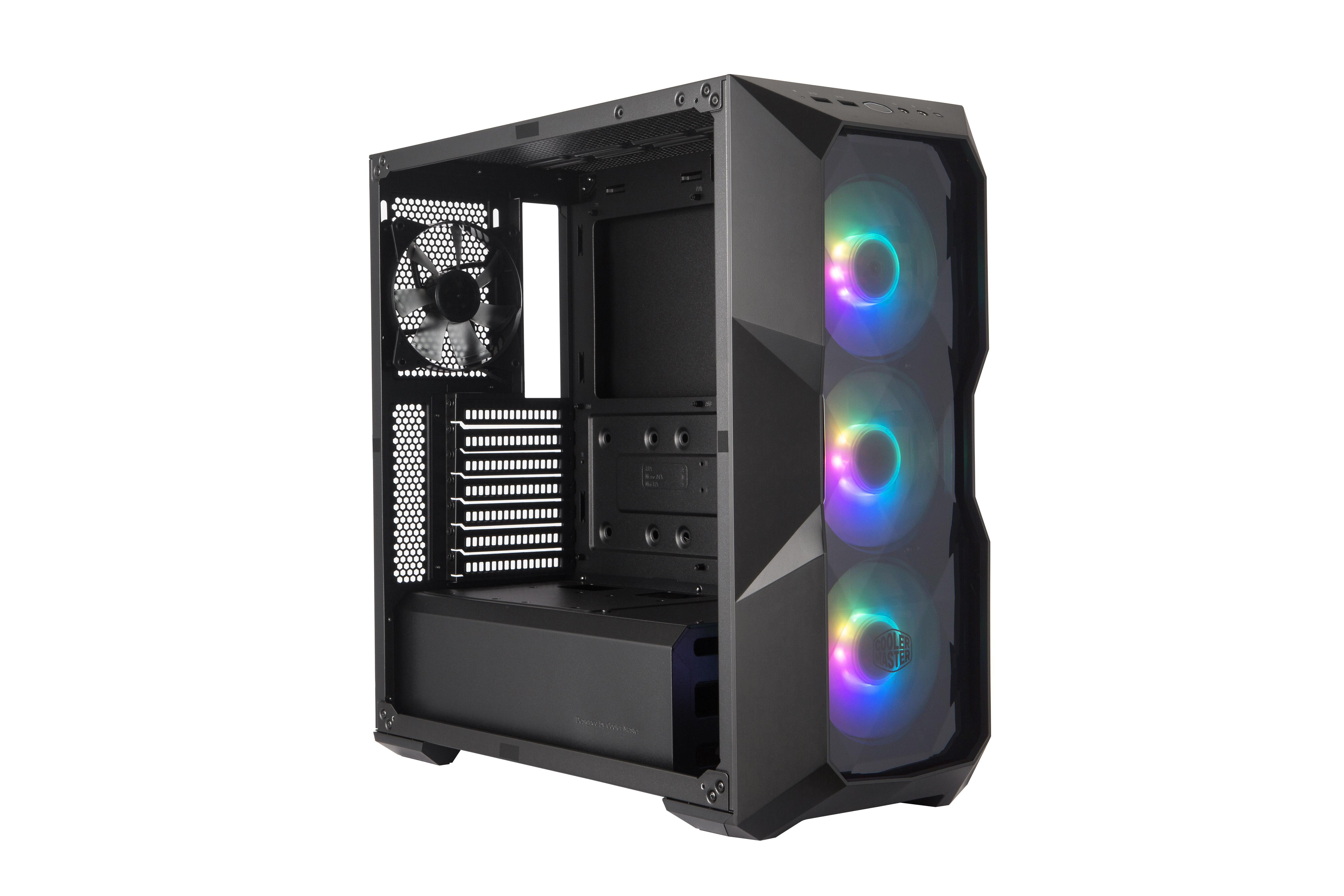 COOLER MASTER MasterBox TD500 ARGB PC-Gehäuse, Schwarz