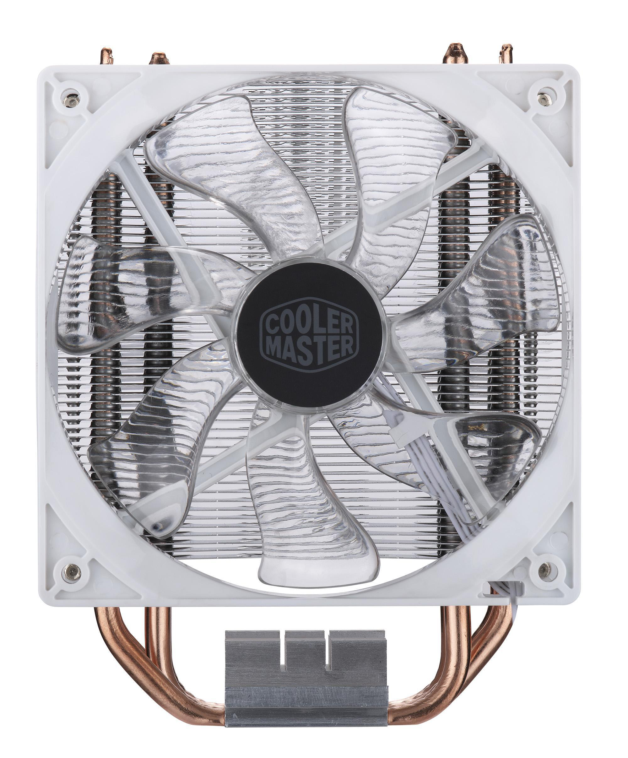 COOLER MASTER Hyper 212 LED White Edition CPU Kühler, Weiß