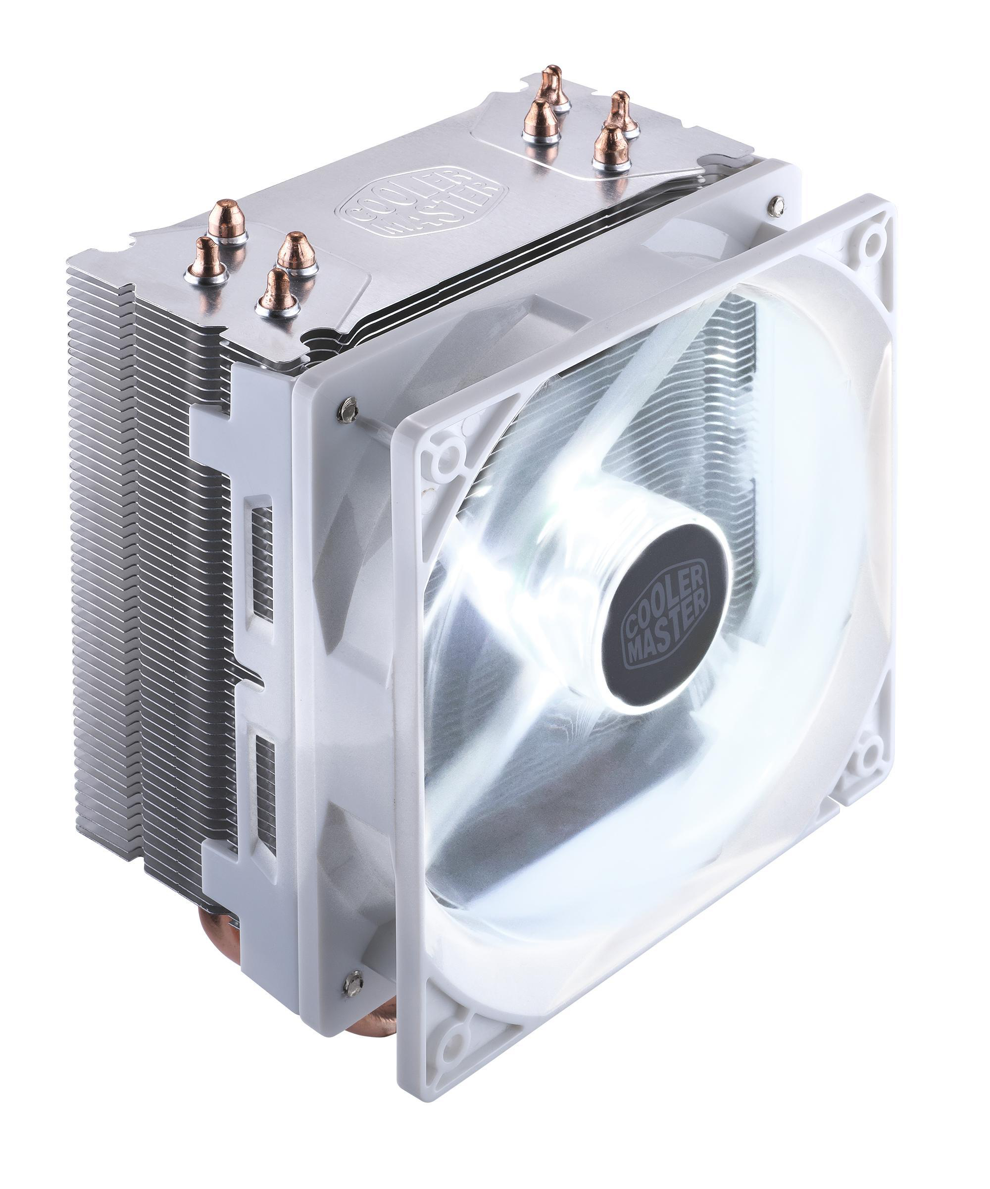 COOLER MASTER Hyper 212 LED White Edition CPU Kühler, Weiß