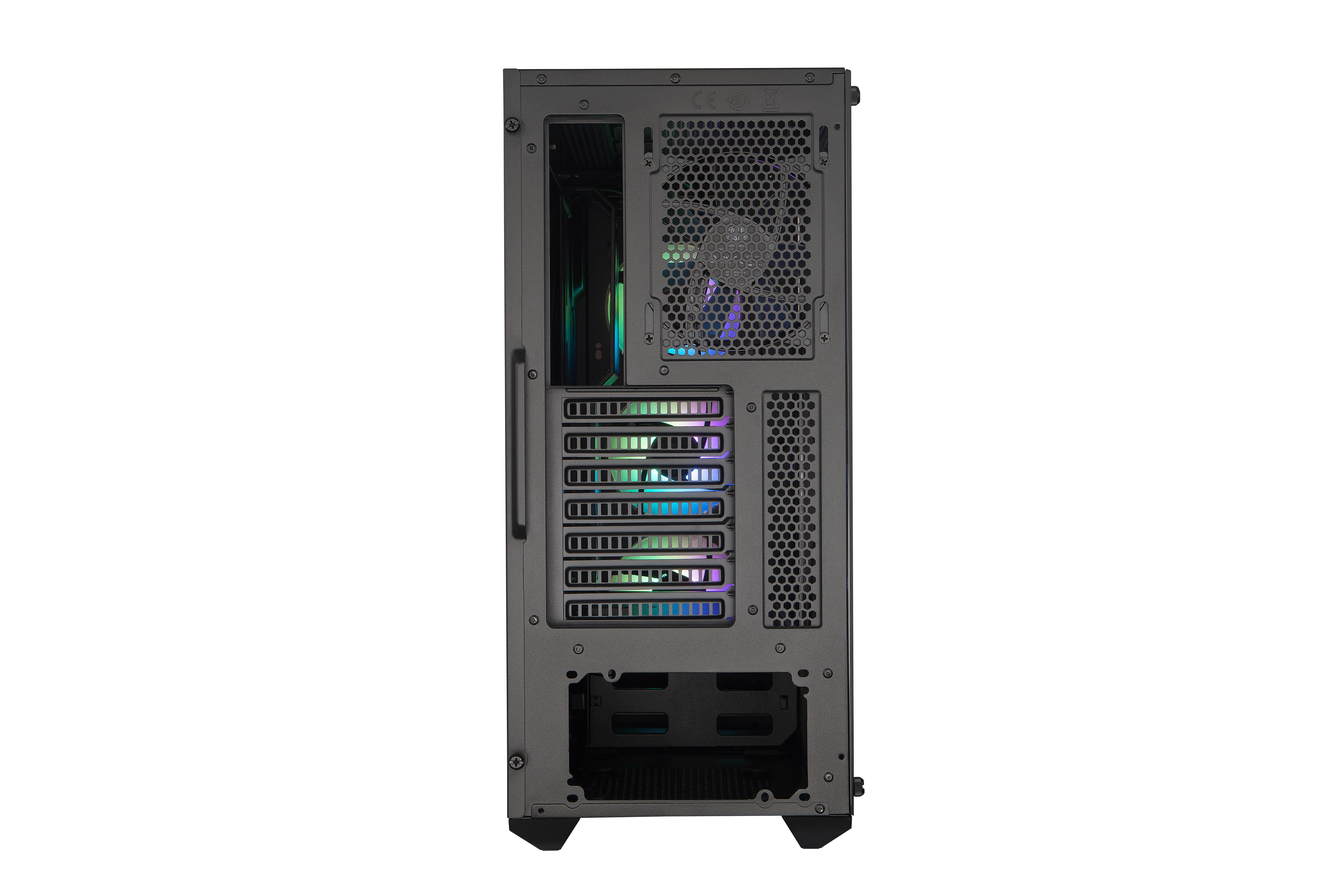 COOLER MASTER MasterBox TD500 ARGB PC-Gehäuse, Schwarz
