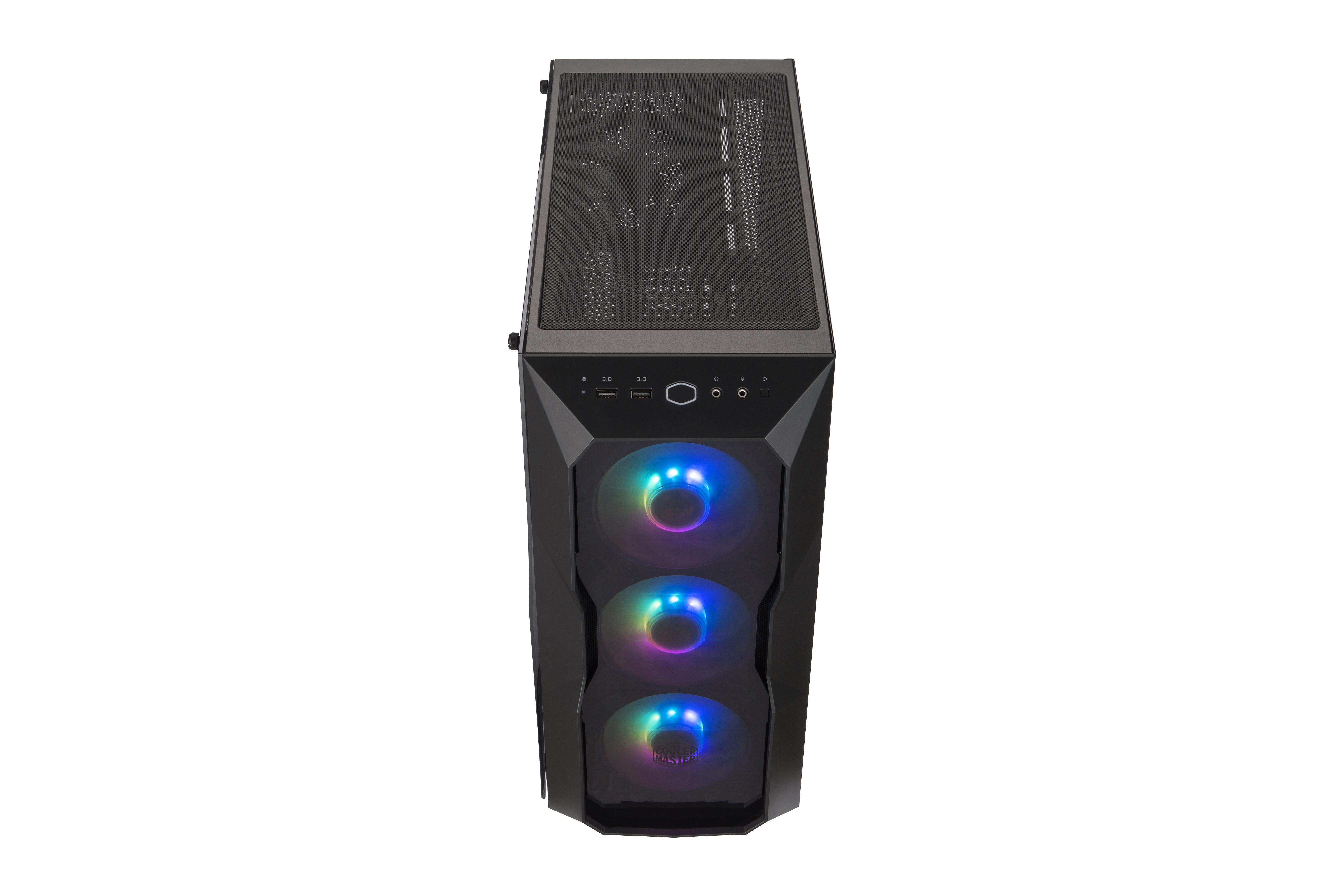 COOLER MASTER MasterBox TD500 ARGB PC-Gehäuse, Schwarz