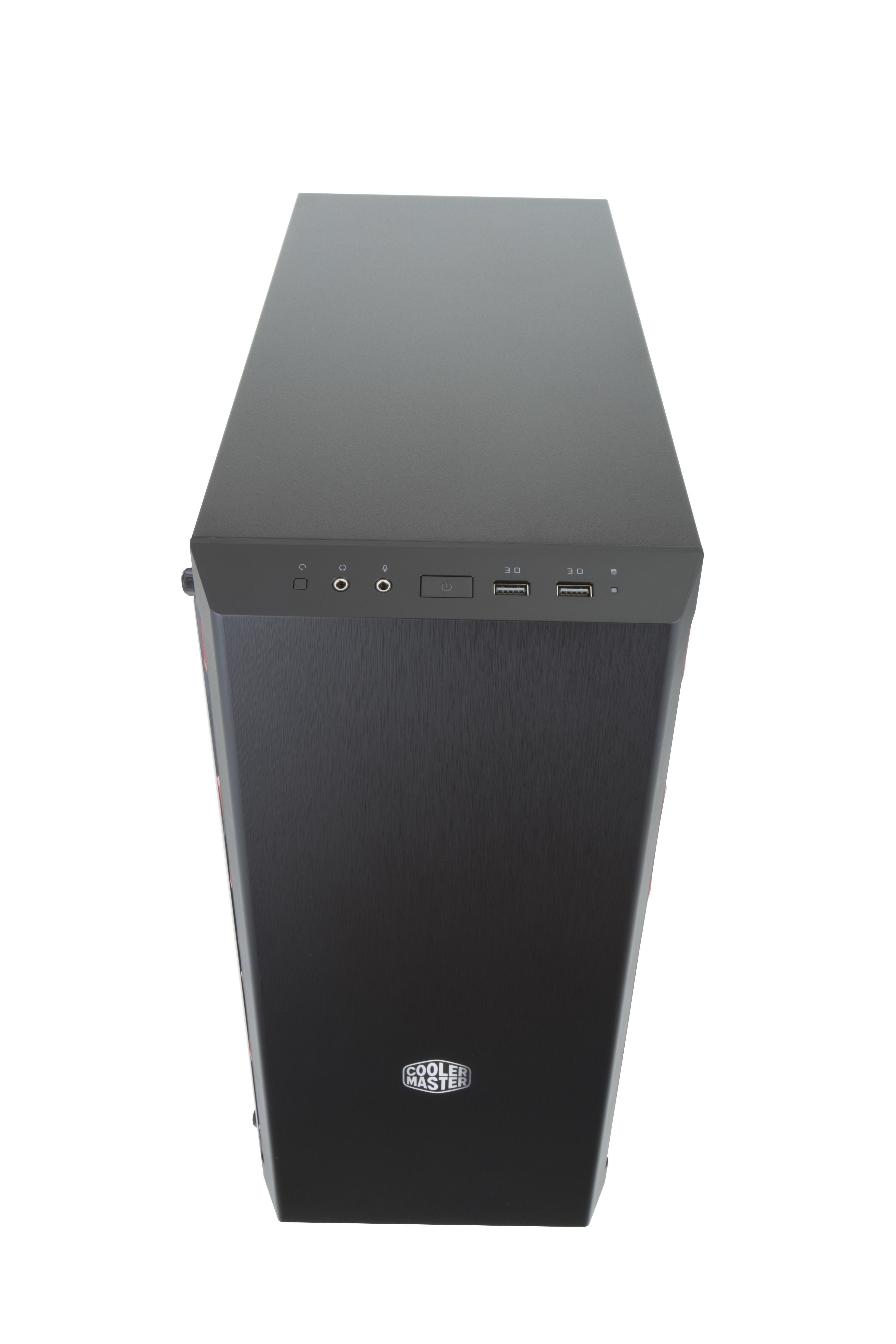 COOLER MASTER Masterbox MB600L PC-Gehäuse, Schwarz