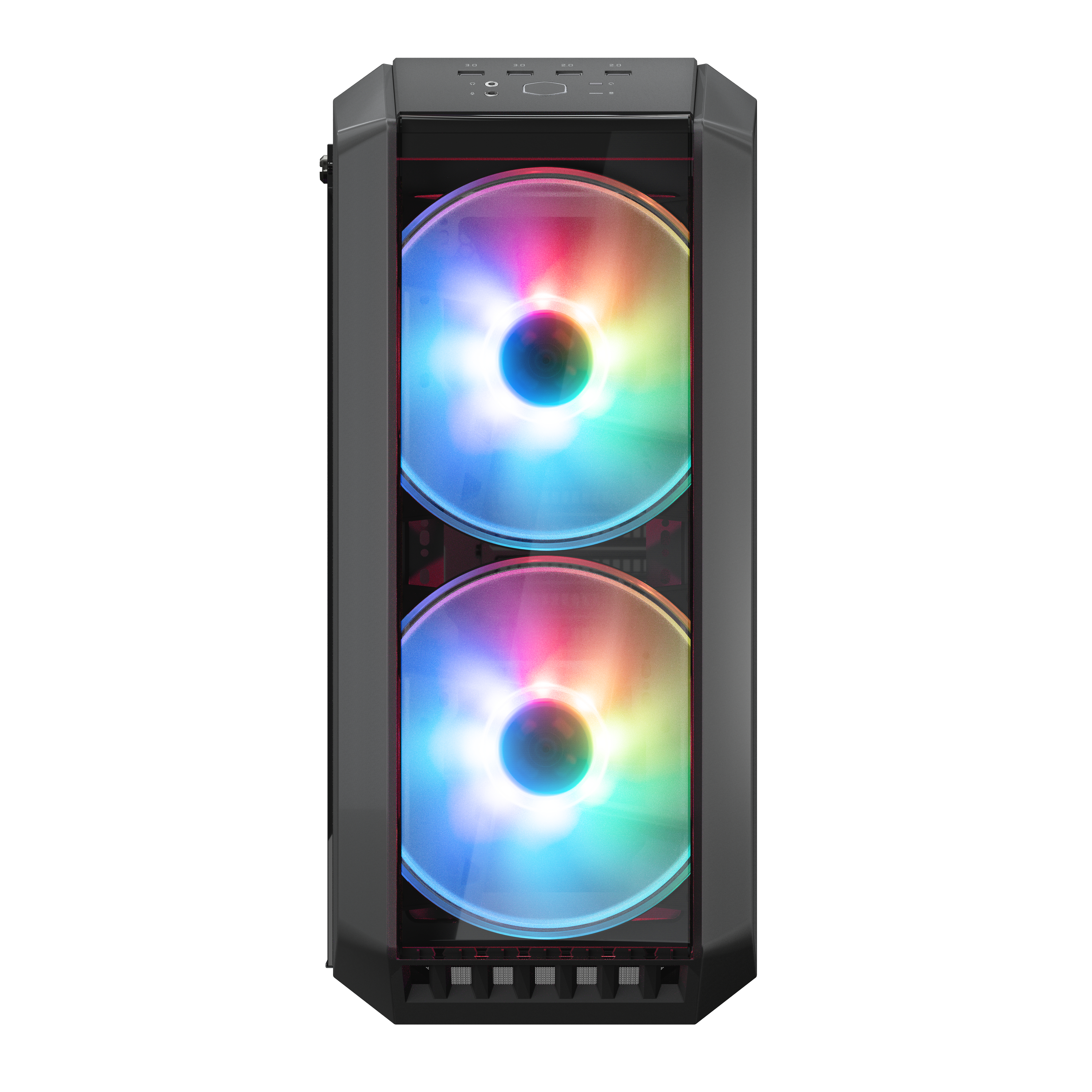 COOLER MASTER MasterCase H500 ARGB PC-Gehäuse, Eisen Grau
