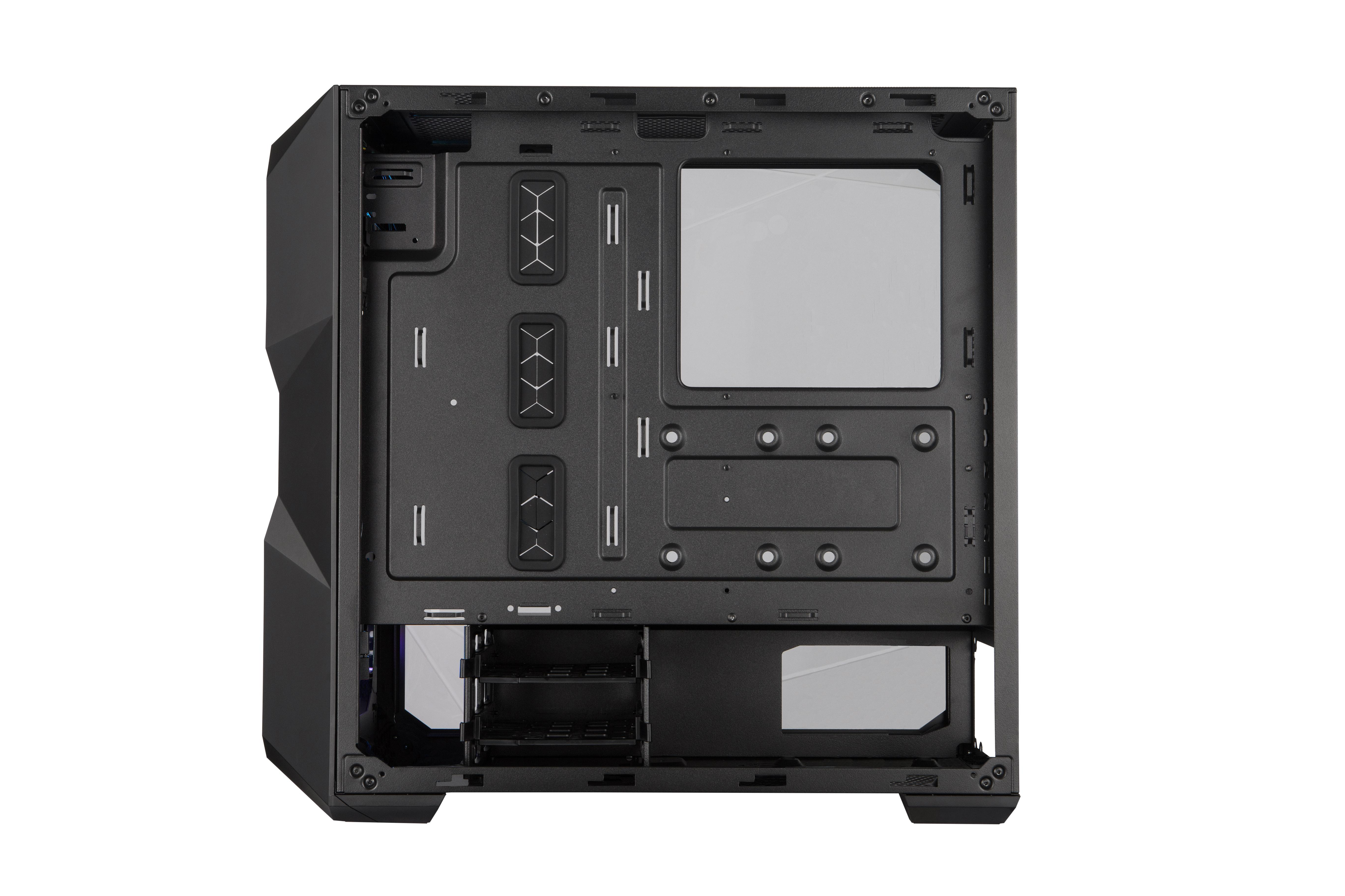 COOLER MASTER MasterBox TD500 Mesh w Controller PC-Gehäuse, Schwarz