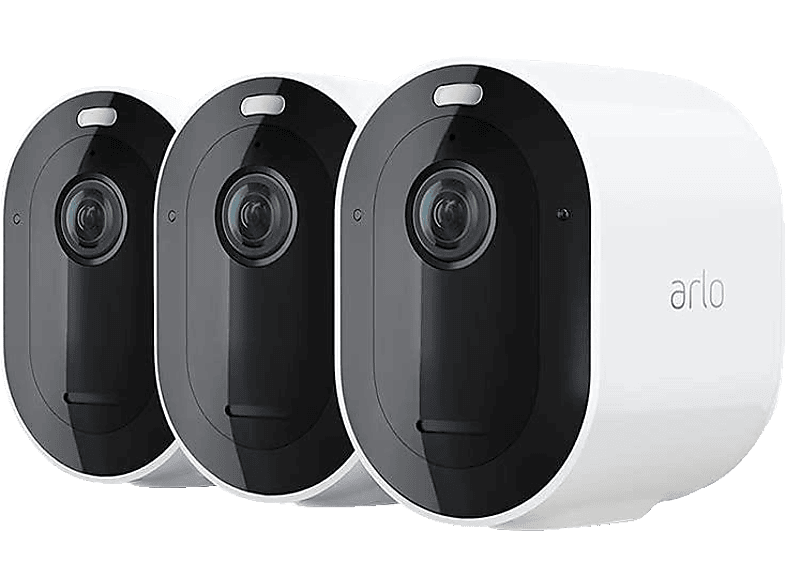 Sicherheitskamera, 3er ARLO PRO4, Überwachungskamera Set,
