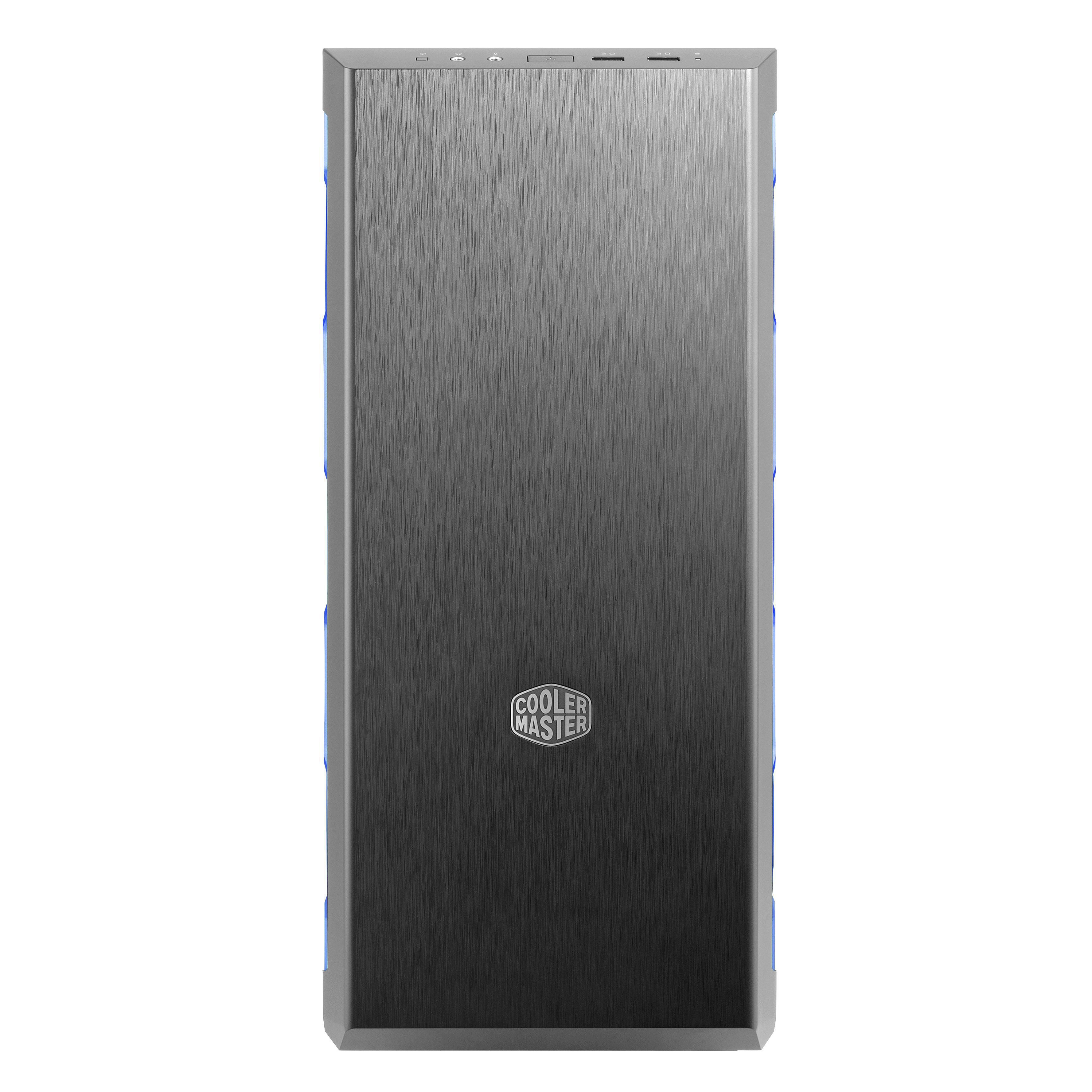 COOLER MASTER Masterbox MB600L PC-Gehäuse, Schwarz/Blau