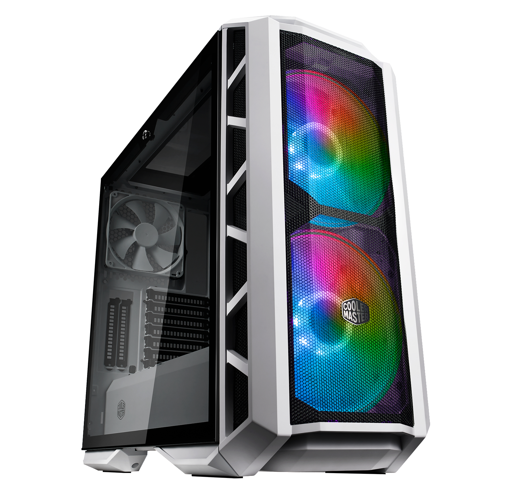 COOLER MASTER MasterCase H500P Mesh PC-Gehäuse, Weiß
