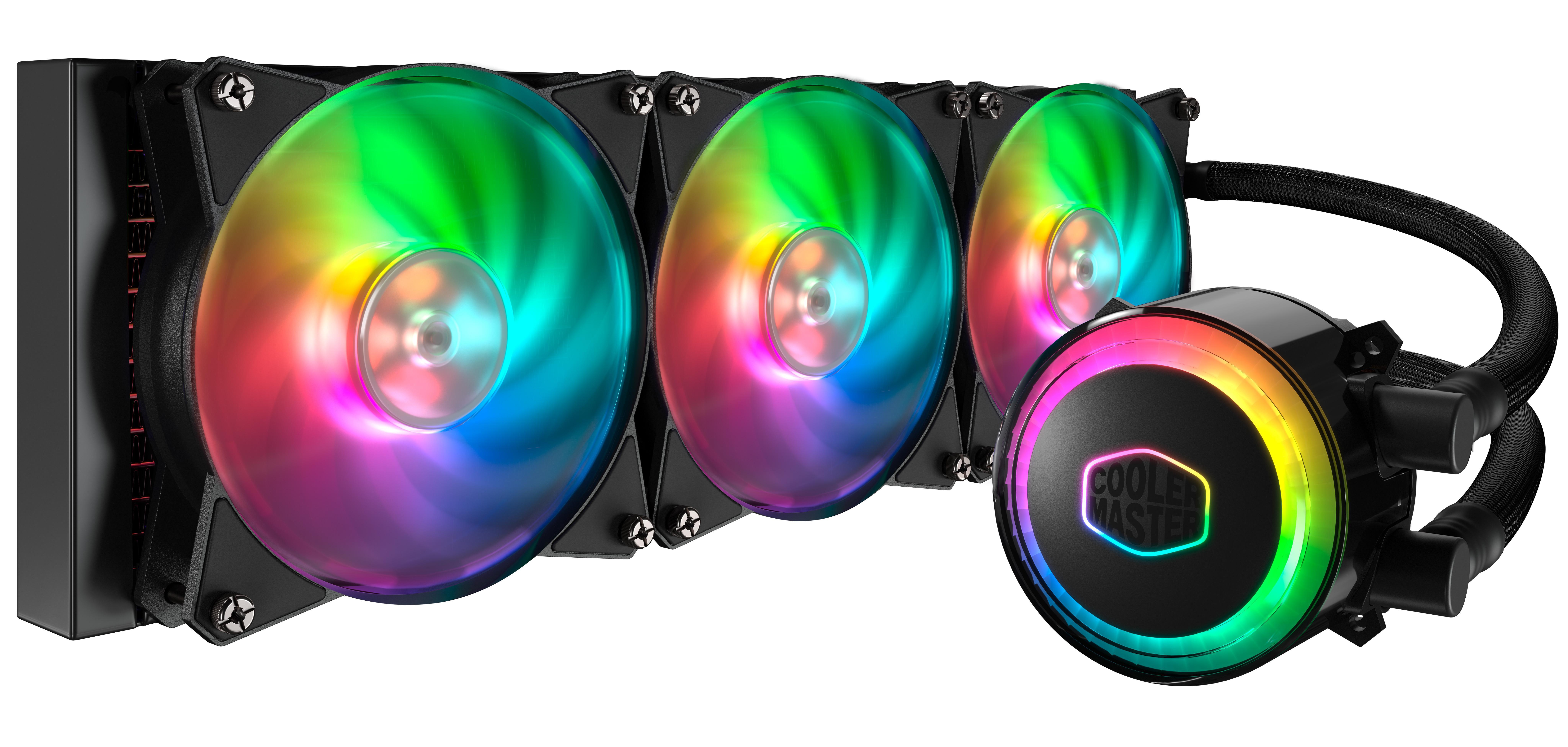 COOLER MASTER MasterLiquid ML360R RGB CPU Kühler, Schwarz