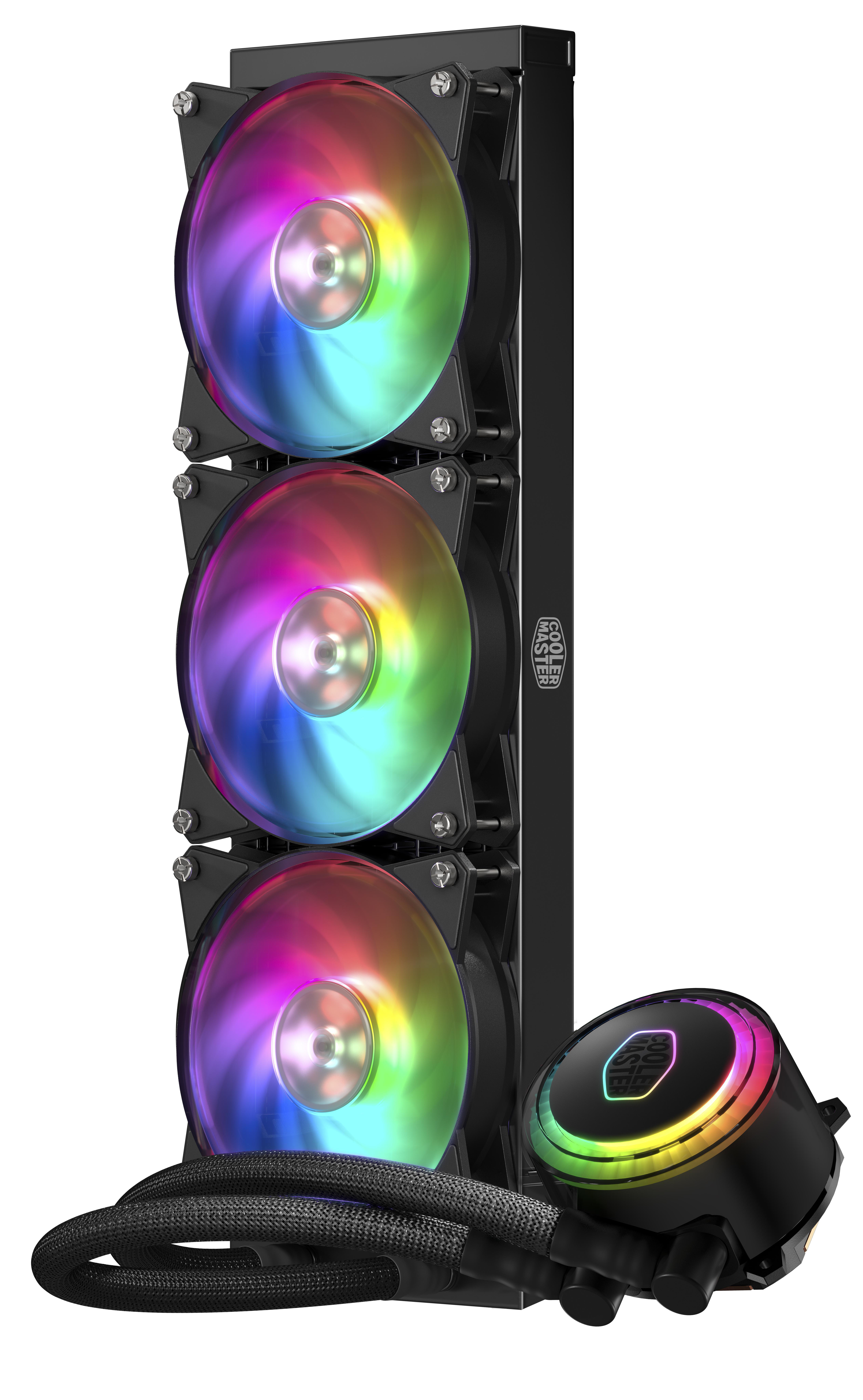 COOLER MASTER MasterLiquid ML360R RGB CPU Kühler, Schwarz