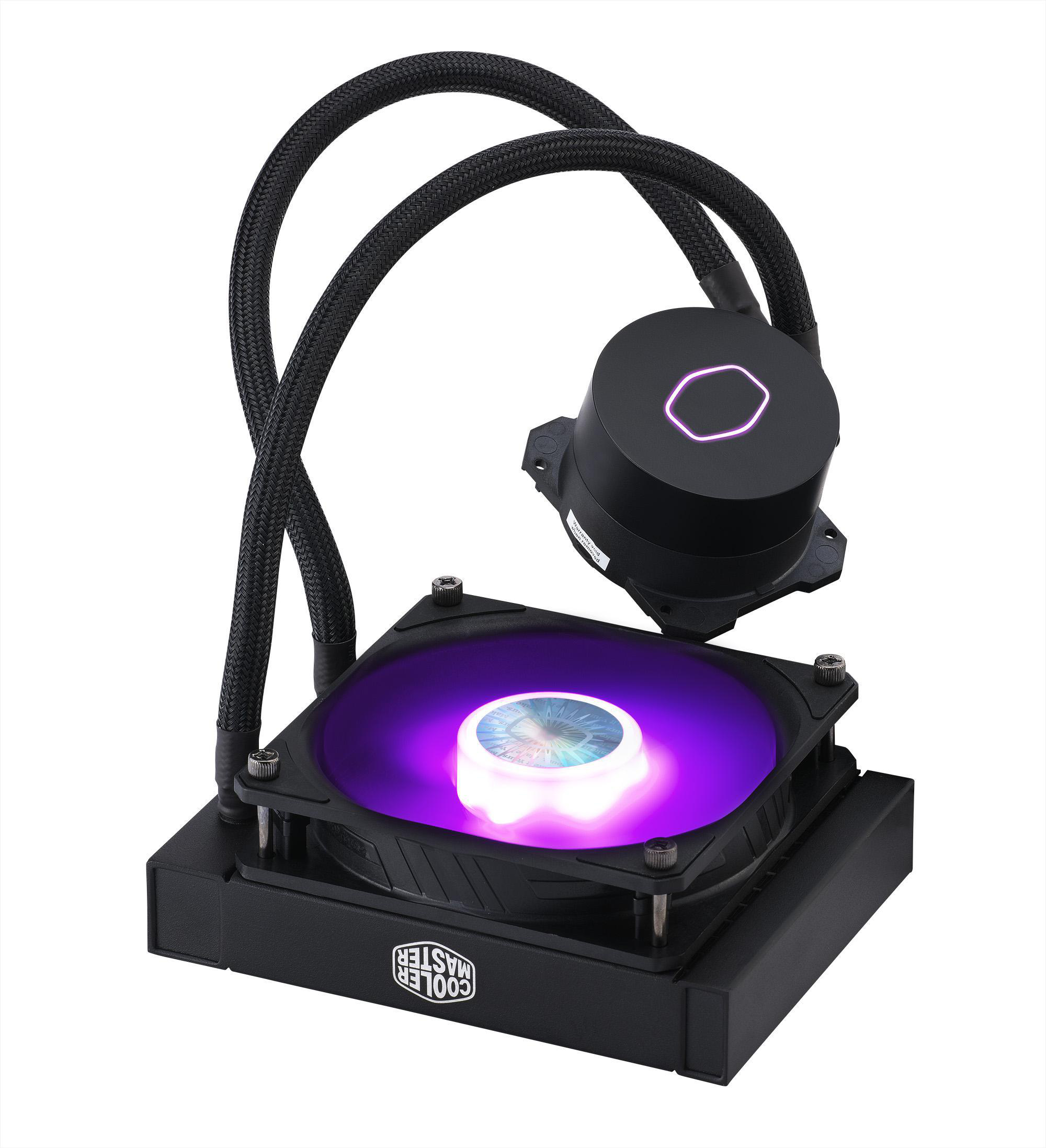 COOLER MASTER MasterLiquid ML120L V2 RGB CPU Kühler, Schwarz