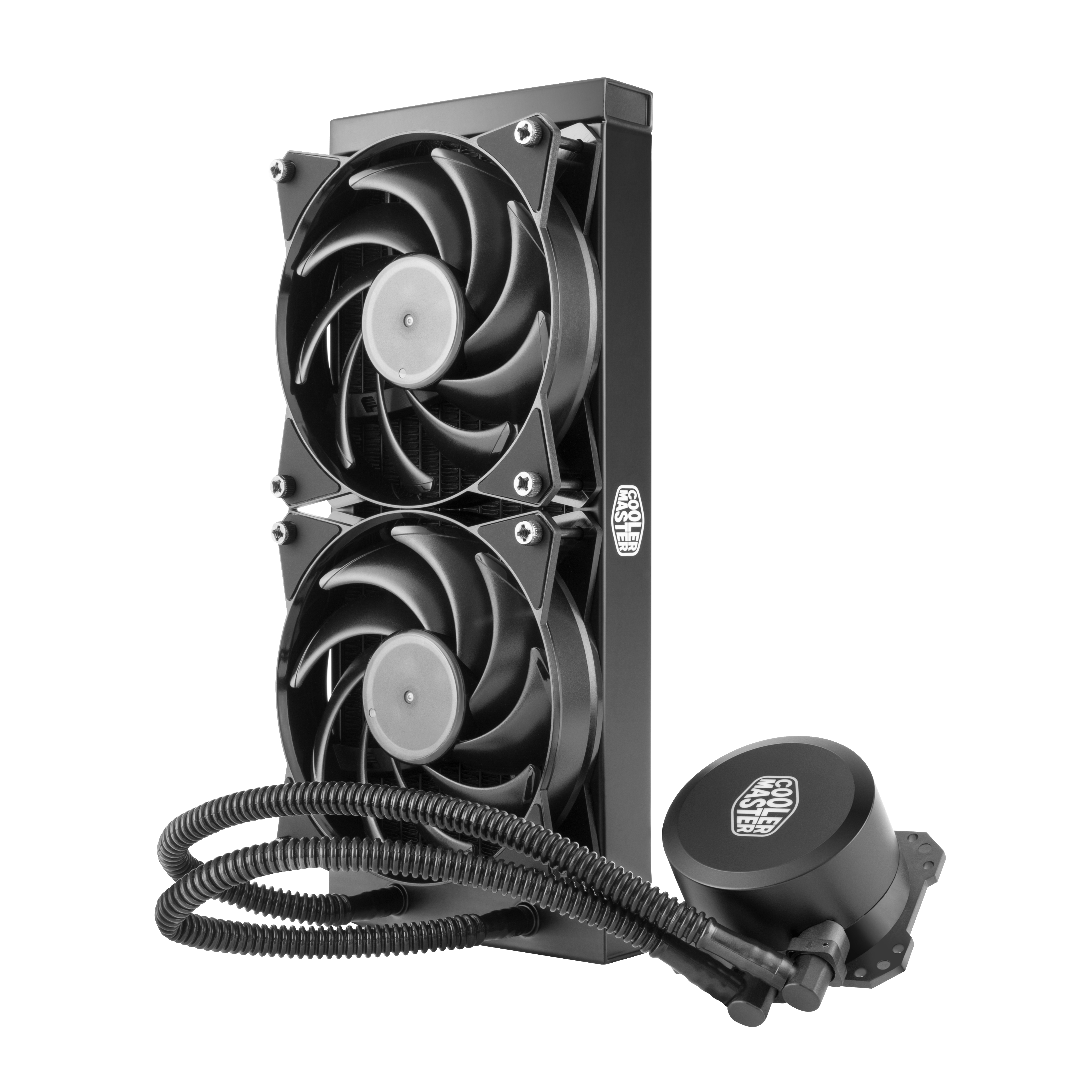 COOLER MASTER MASTERLIQUID LITE 240 CPU Kühler, Schwarz
