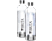BRITA sodaONE - Paquet de bouteilles en PET (Argent/Transparent)