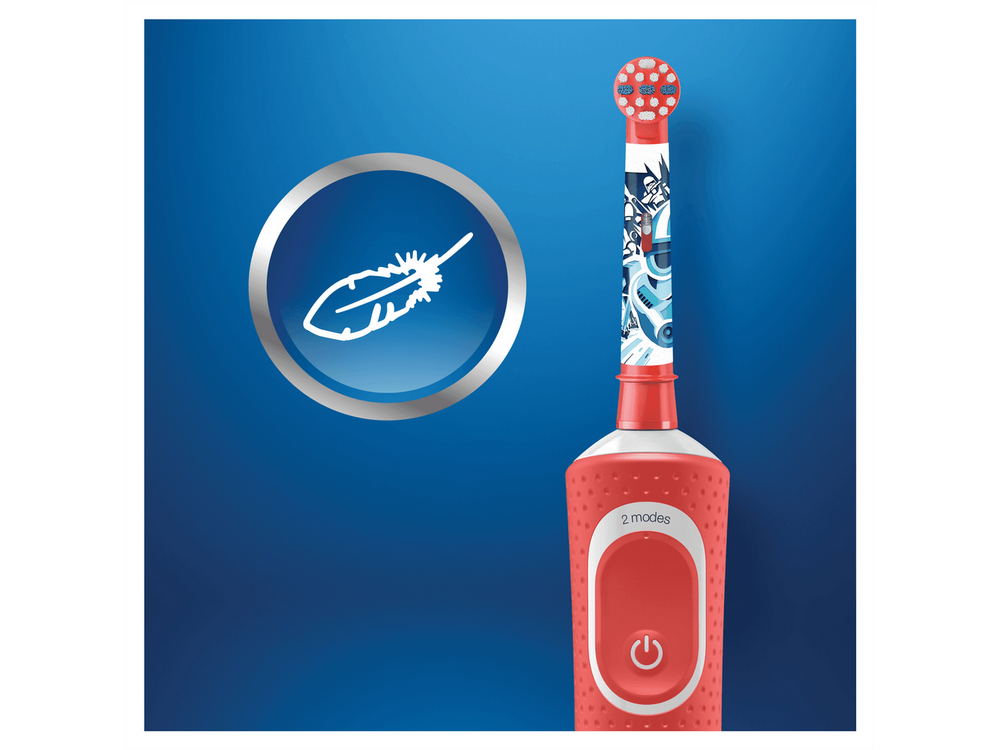 Cepillo eléctrico - Oral-B Vitality 100 Kids Plus Star Wars, Para niños, Disney Magic Timer
