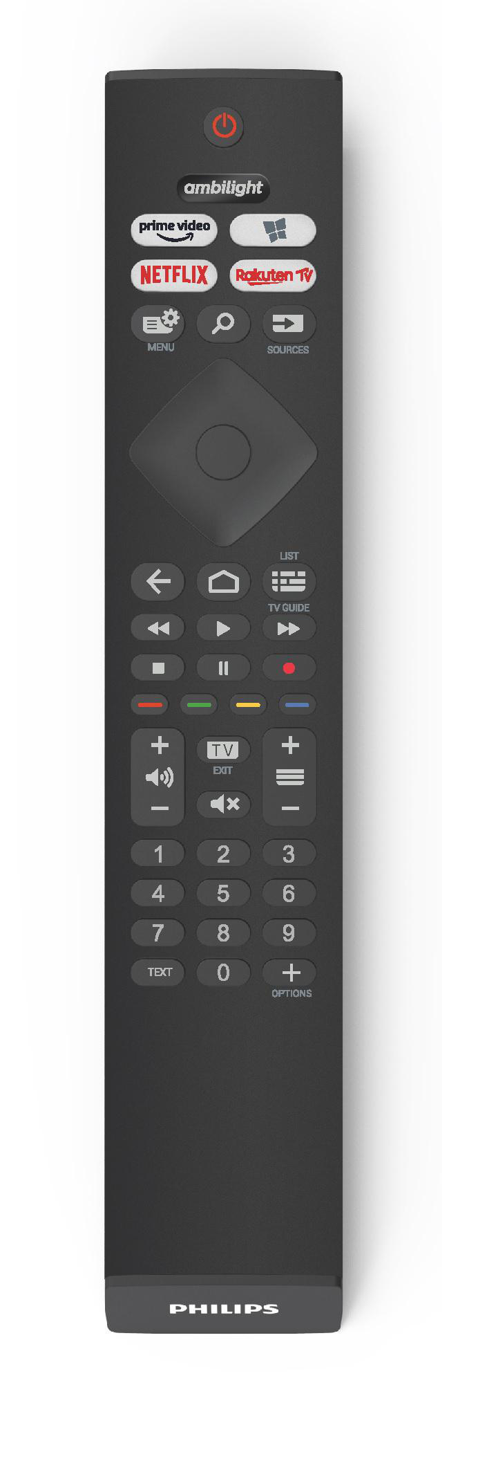 PHILIPS 65OLED706/12 OLED TV (Flat, TV, Android TV™ 65 Zoll SMART 4K, 164 10 Ambilight, cm, (Q)) UHD 