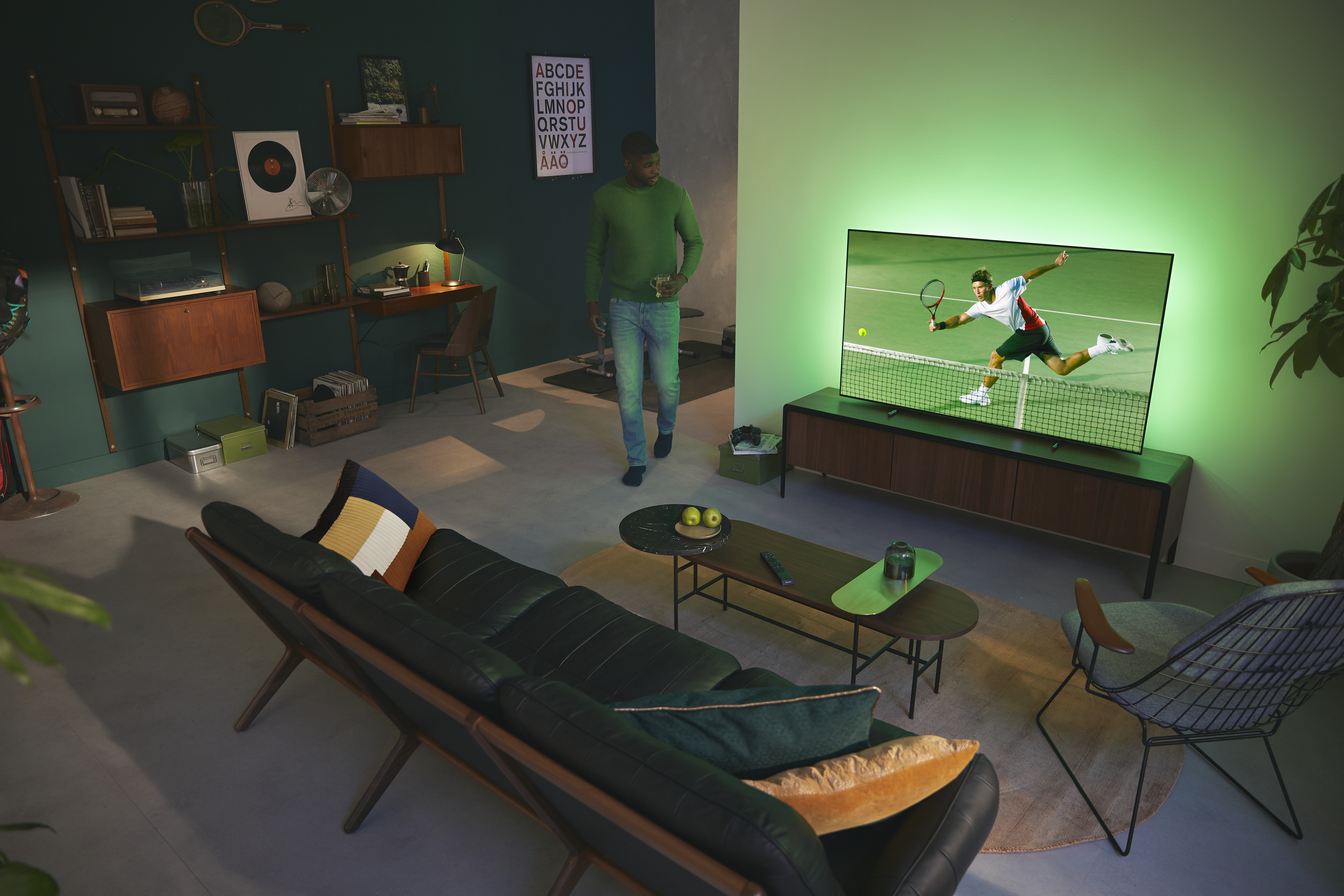 PHILIPS 65OLED706/12 OLED TV (Flat, 65 Zoll / 164 cm, UHD 4K, SMART TV, Ambilight, Android TV™ 10 (Q))