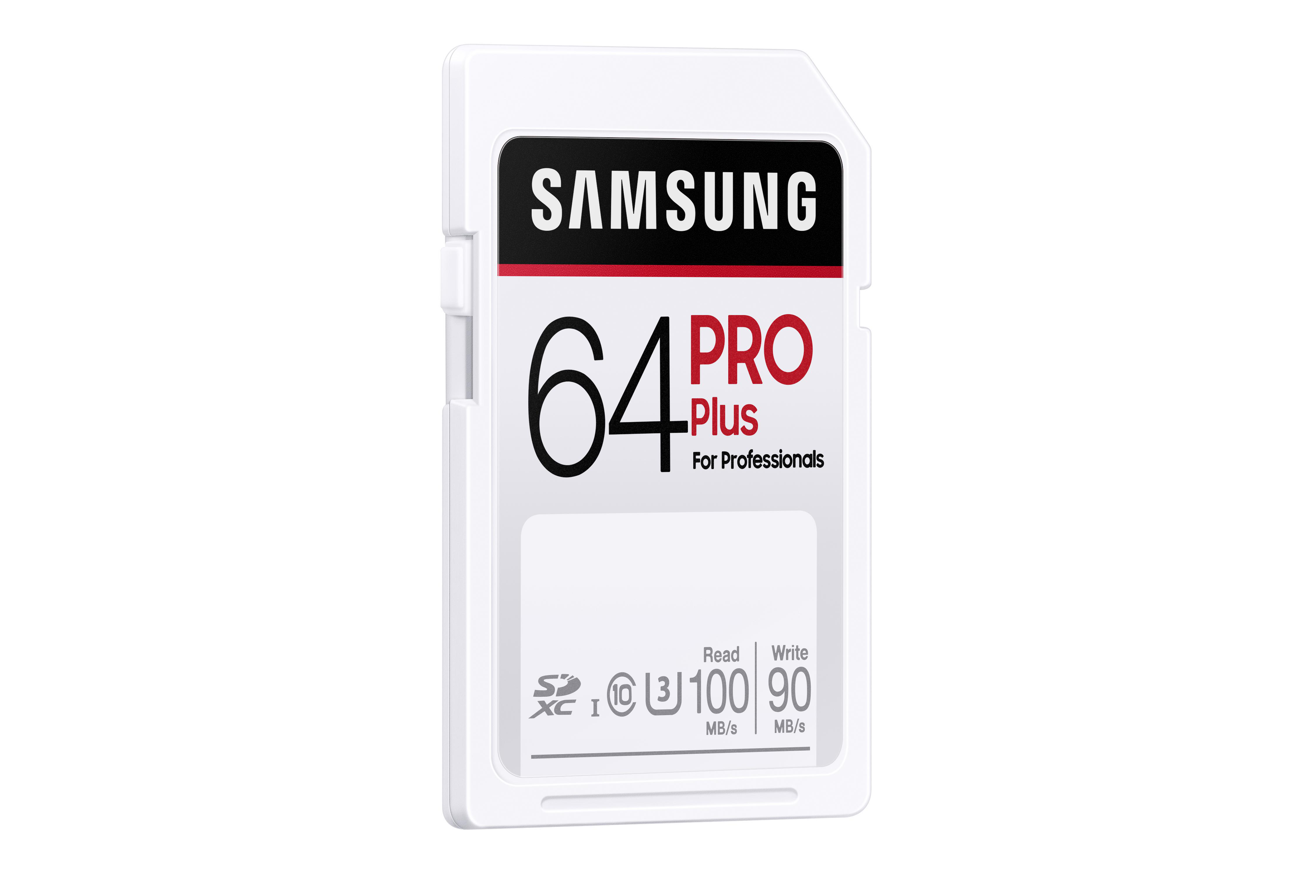 64 GB, 100 Speicherkarte, MB/s PRO Plus, SDXC SAMSUNG