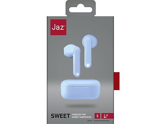 SBS Jaz Sweet - Auricolari True Wireless (In-ear, Blu)