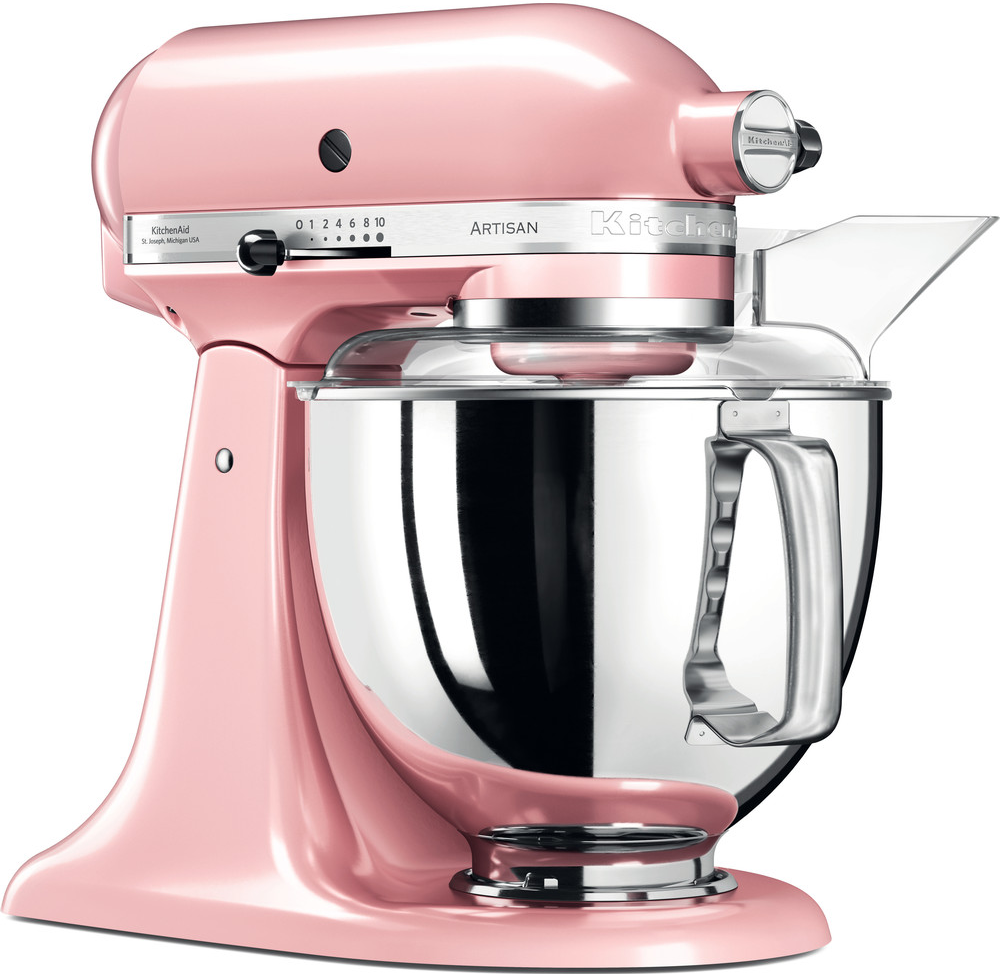 KITCHENAID Artisan KSM200 Swiss Edition - Küchenmaschine (Seiden Pink)